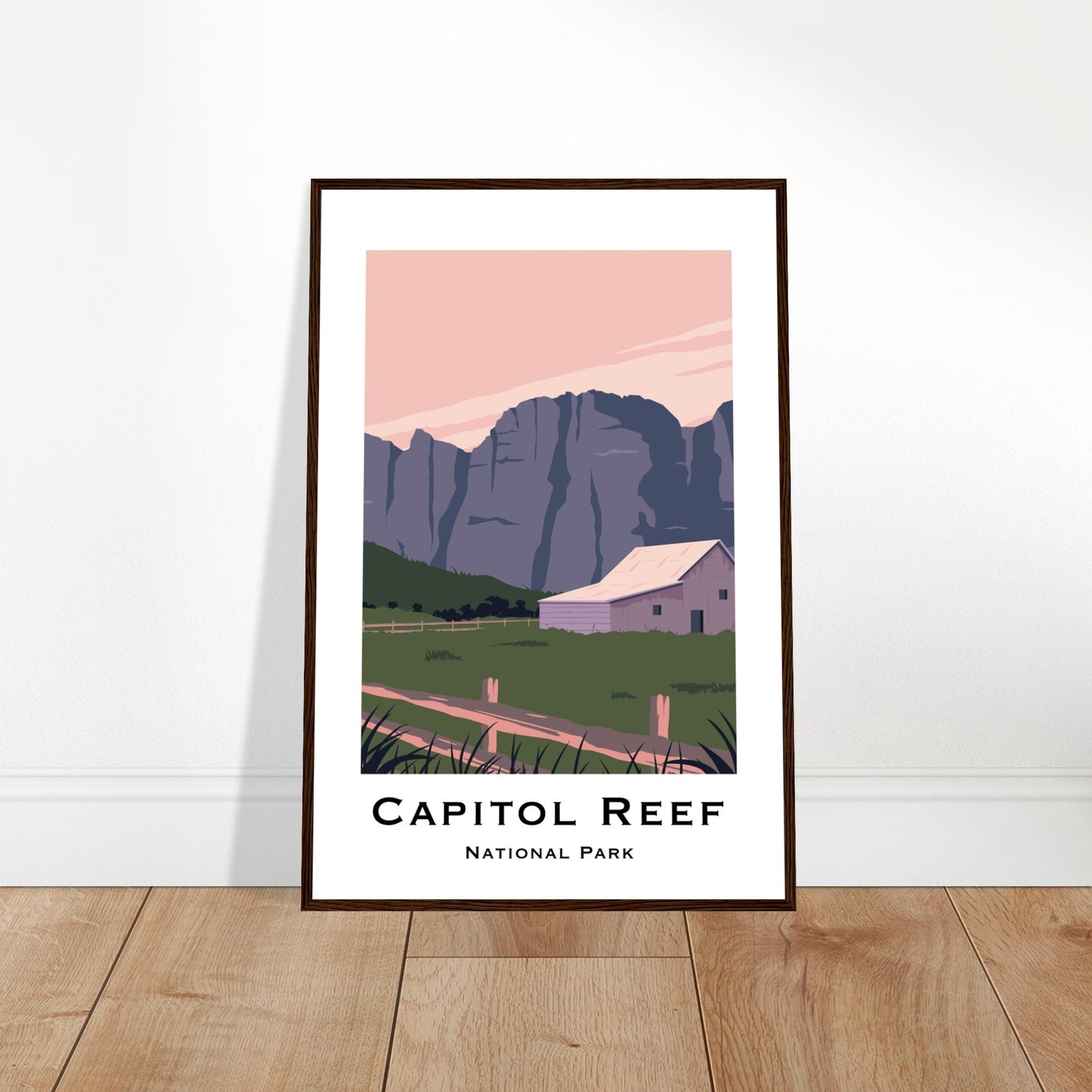 Capitol Reef National Park, Utah - National Park Poster