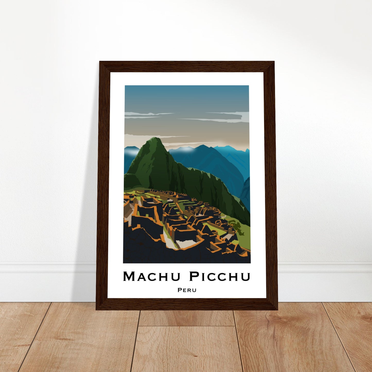 Machu Pichu, Peru - Machu Pichu City Poster