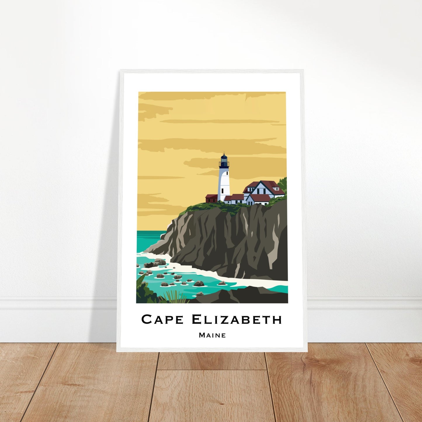 Portland, Maine - Cape Elizabeth Poster