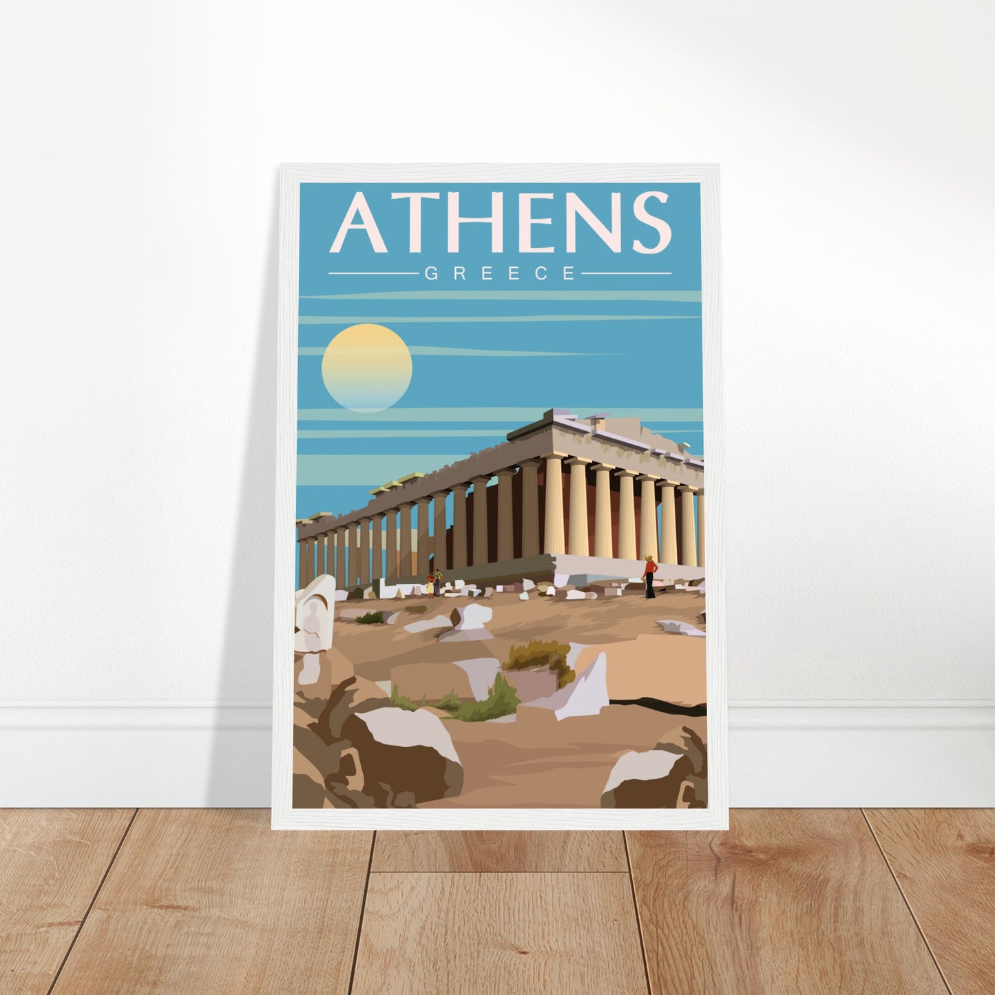 Athens, Greece - Parthenon City Poster