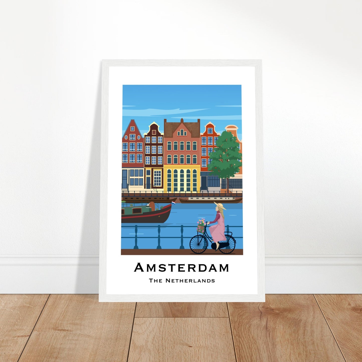 Amsterdam - Canals City Poster