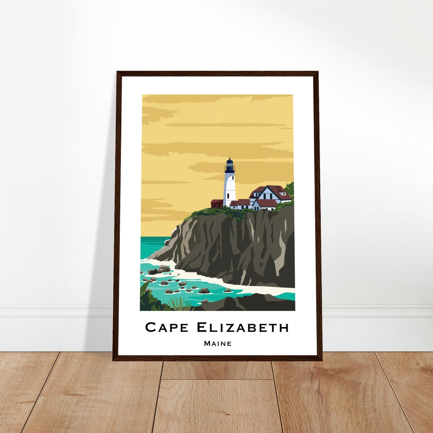 Portland, Maine - Cape Elizabeth Poster