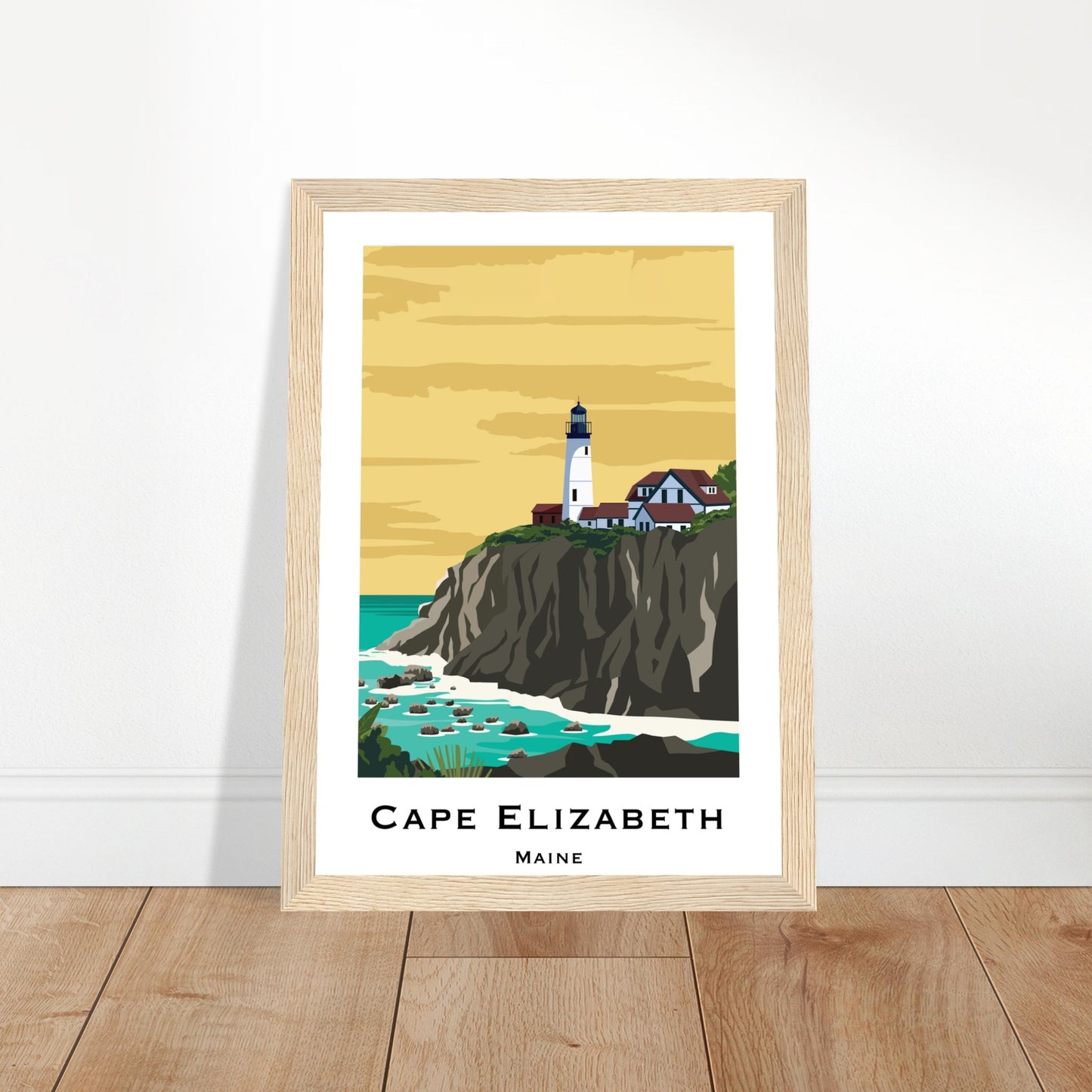 Portland, Maine - Cape Elizabeth Poster