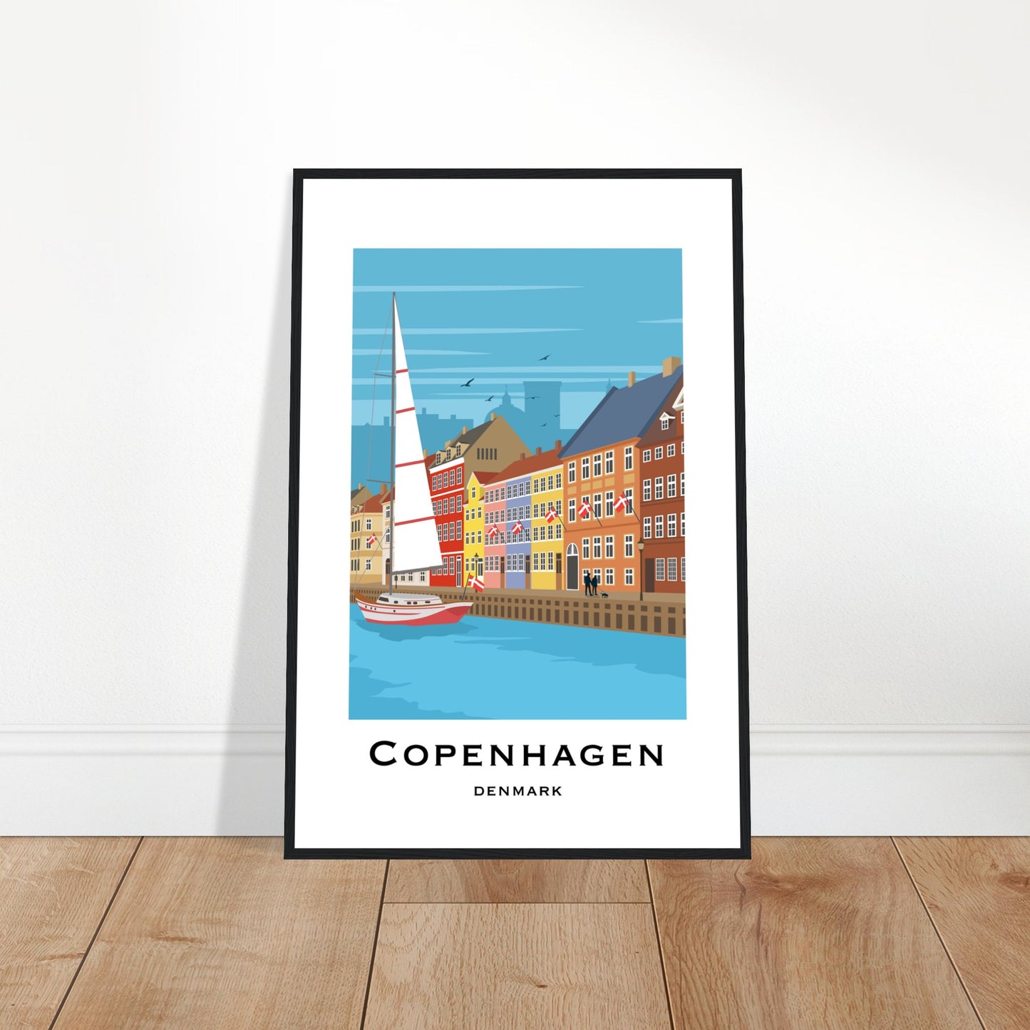 Copenhagen, Denmark - Nyhavn Poster