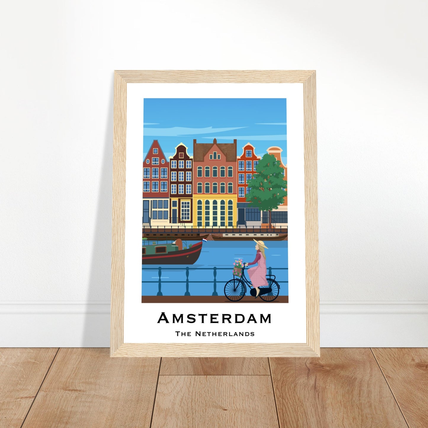 Amsterdam - Canals City Poster