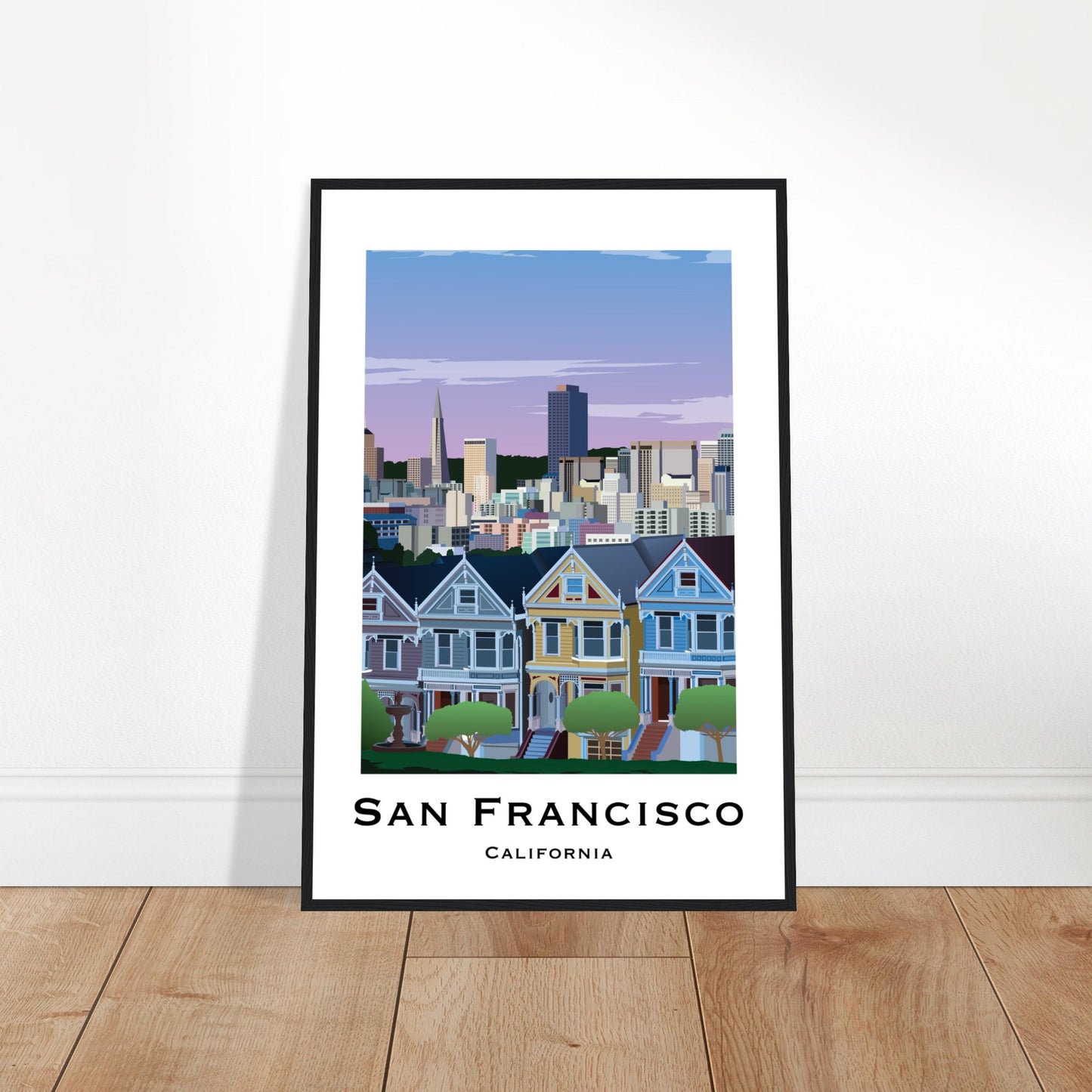 San Francisco, United States - Skyline City Poster