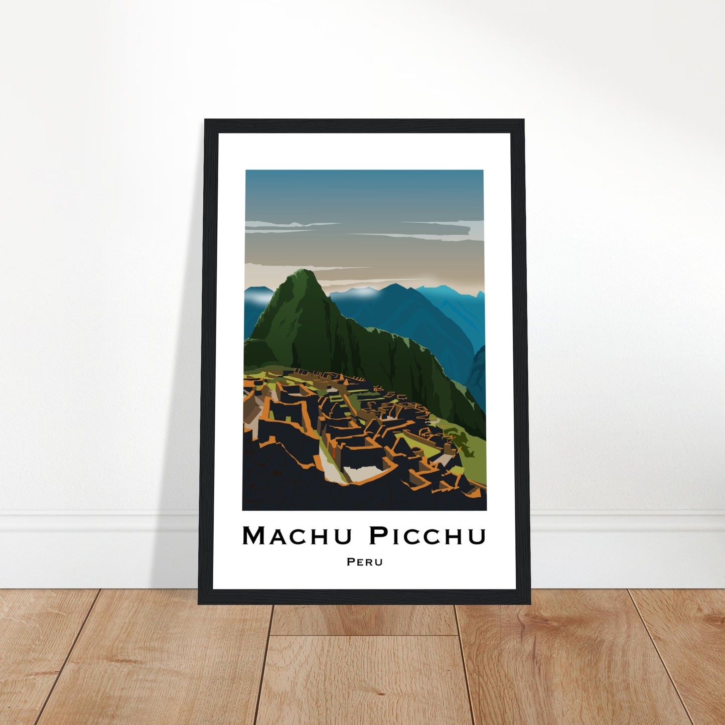 Machu Pichu, Peru - Machu Pichu City Poster