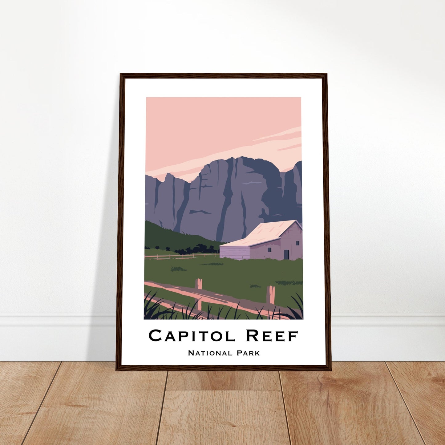 Capitol Reef National Park, Utah - National Park Poster