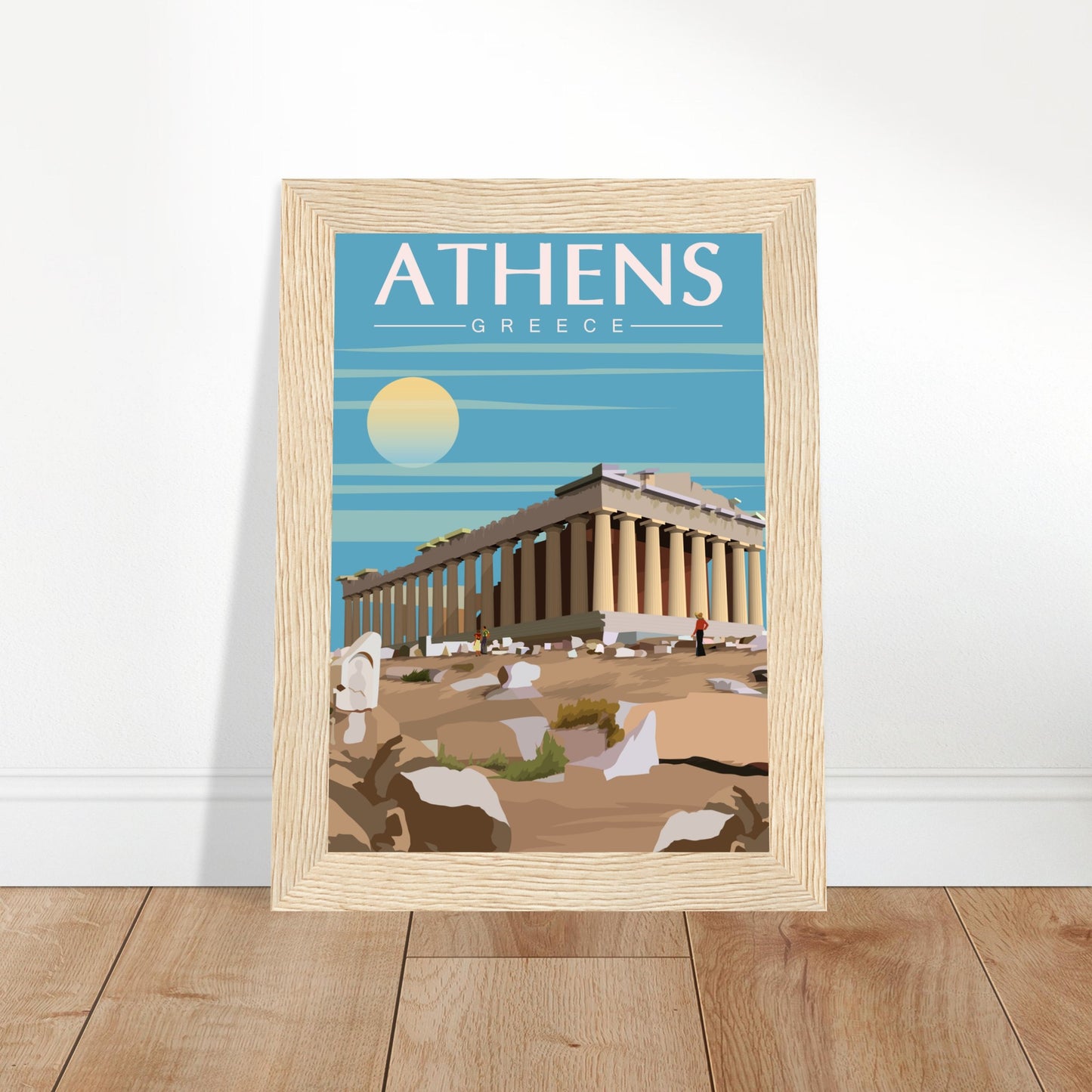 Athens, Greece - Parthenon City Poster