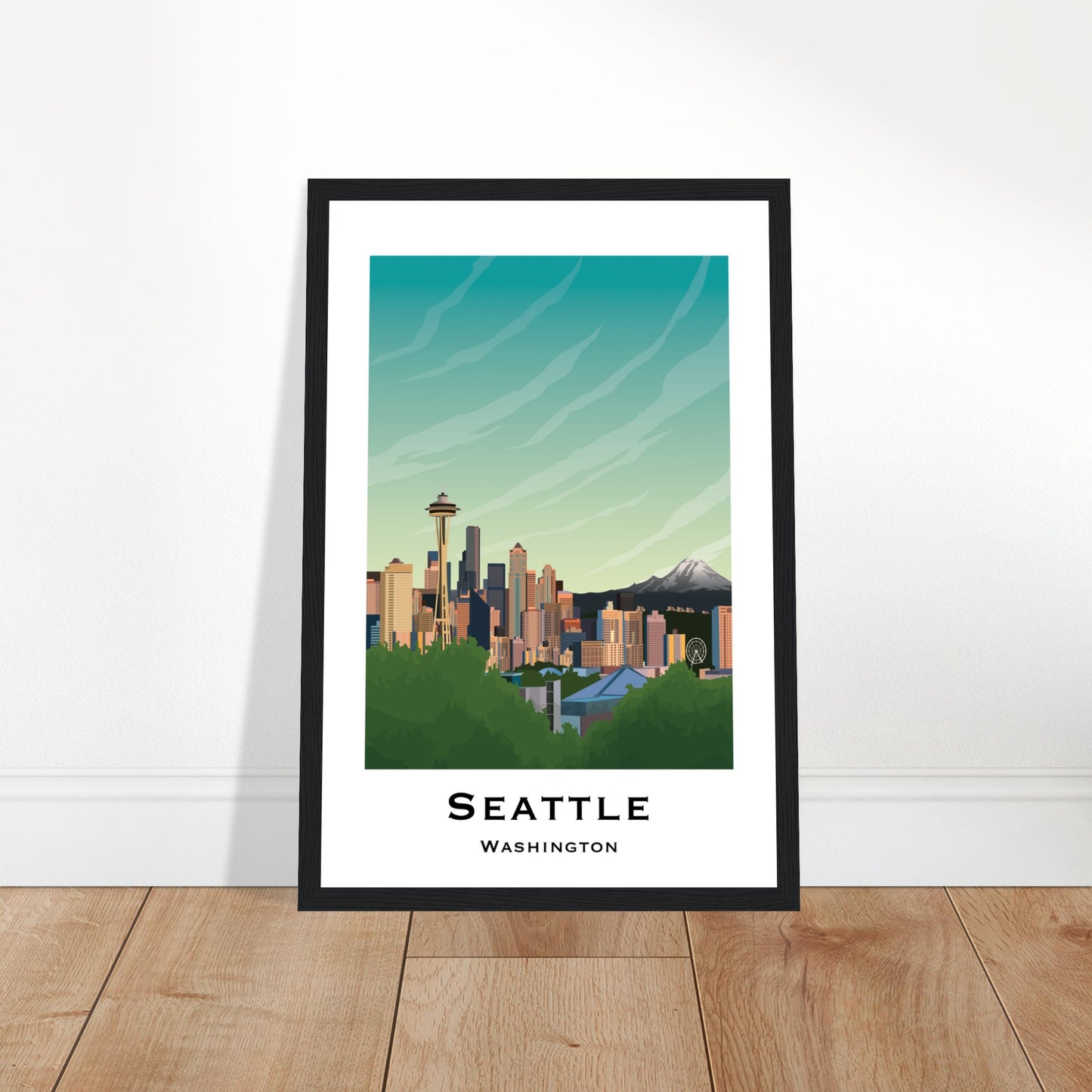 Seattle, United States - Space Needle Skyline Poster