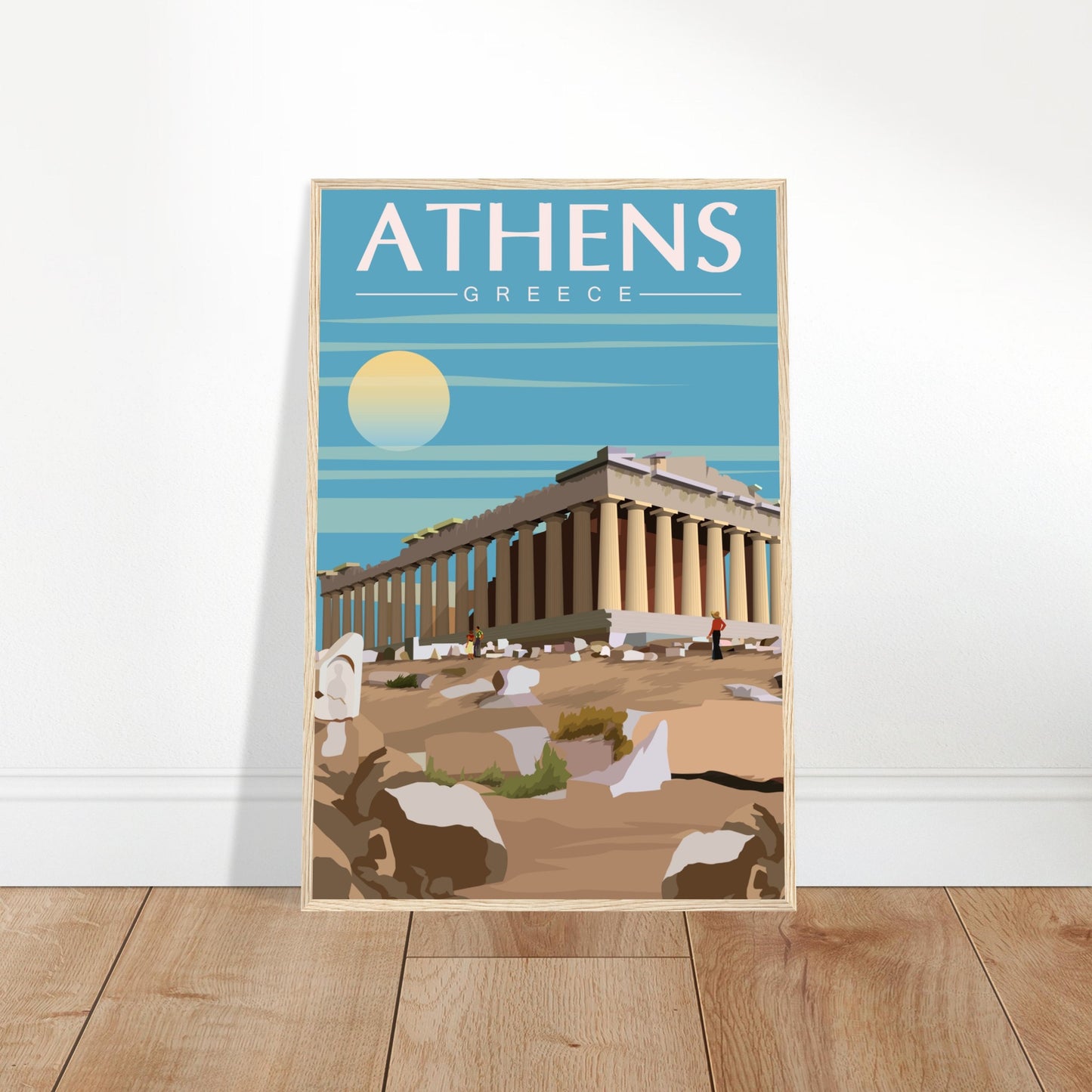 Athens, Greece - Parthenon City Poster