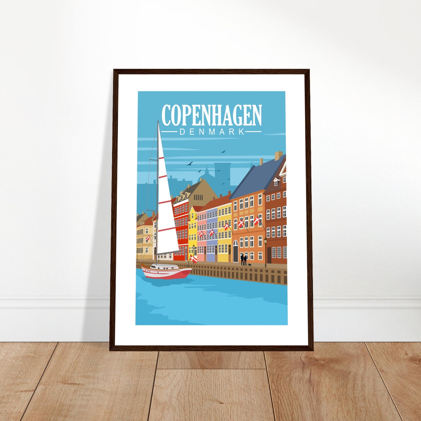 Copenhagen, Denmark - Nyhavn Poster