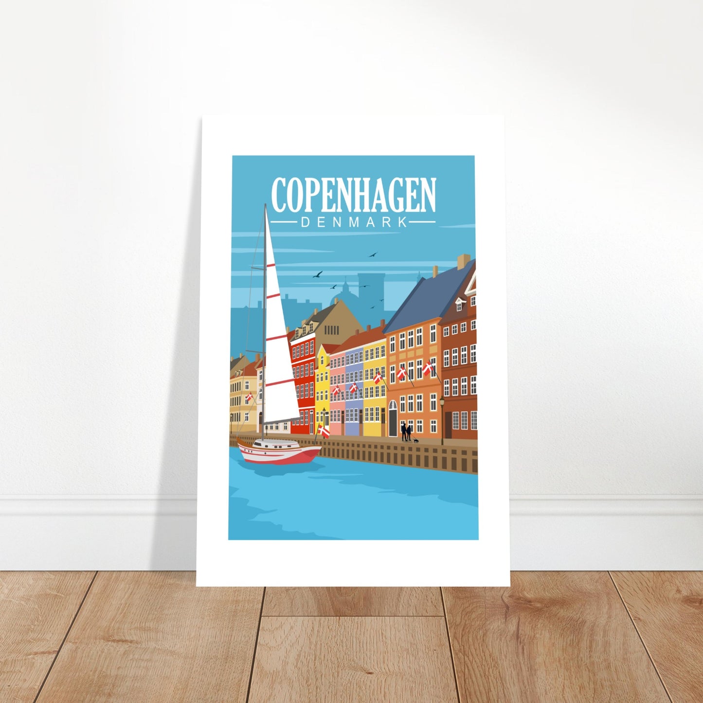 Copenhagen, Denmark - Nyhavn Poster