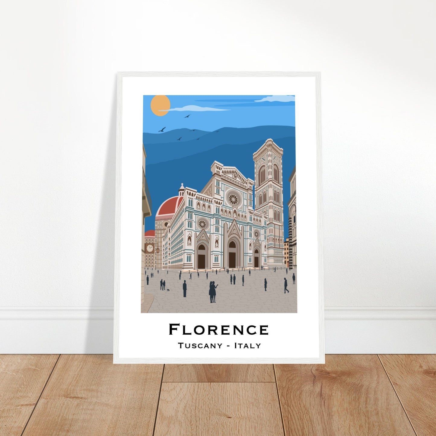 Florence, Italy - Duomo City Poster