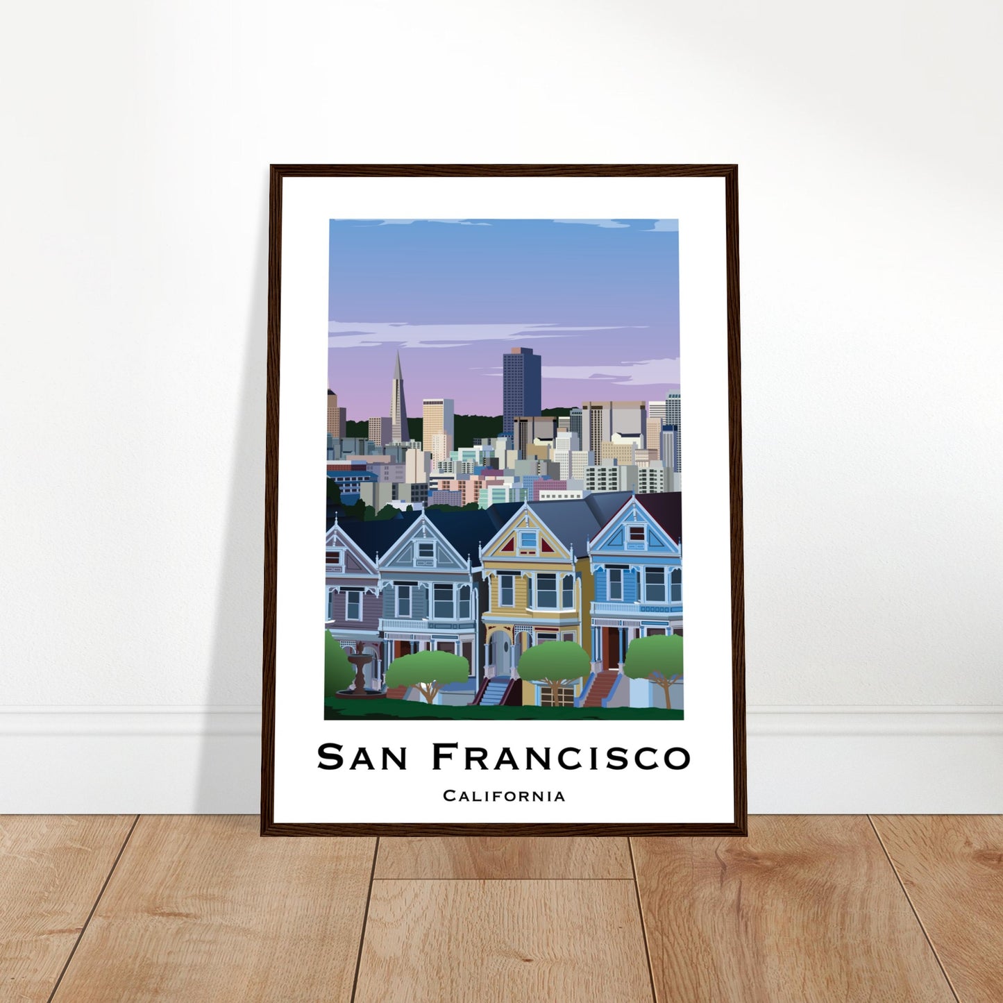 San Francisco, United States - Skyline City Poster