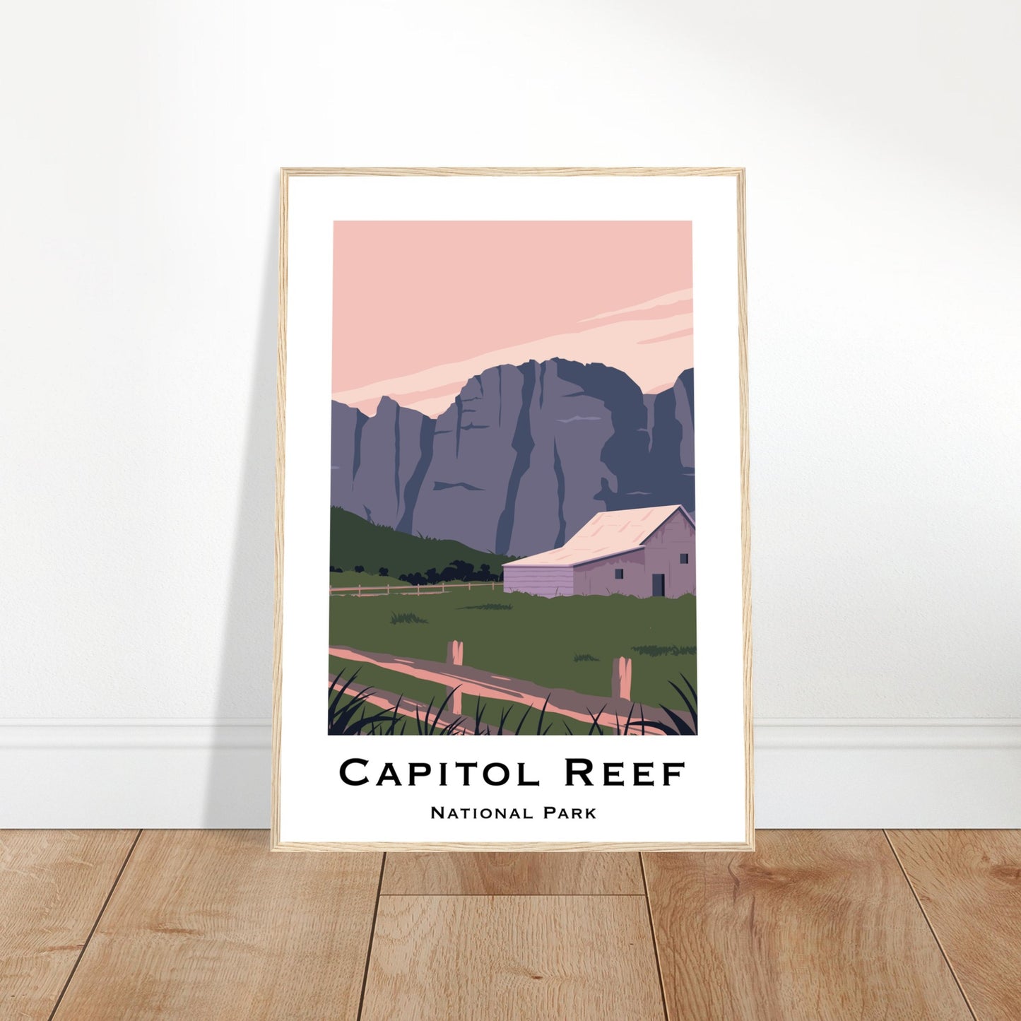 Capitol Reef National Park, Utah - National Park Poster