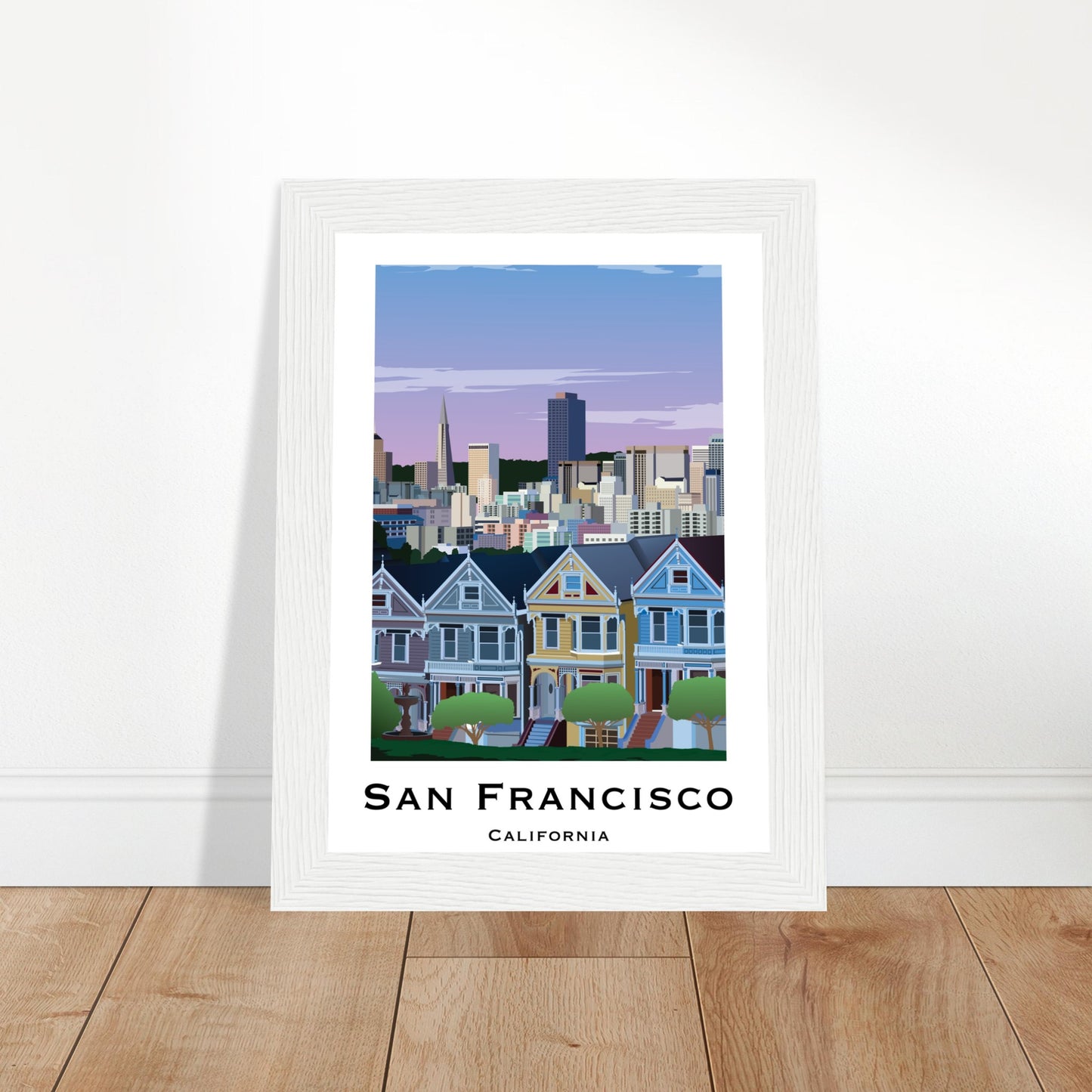 San Francisco, United States - Skyline City Poster