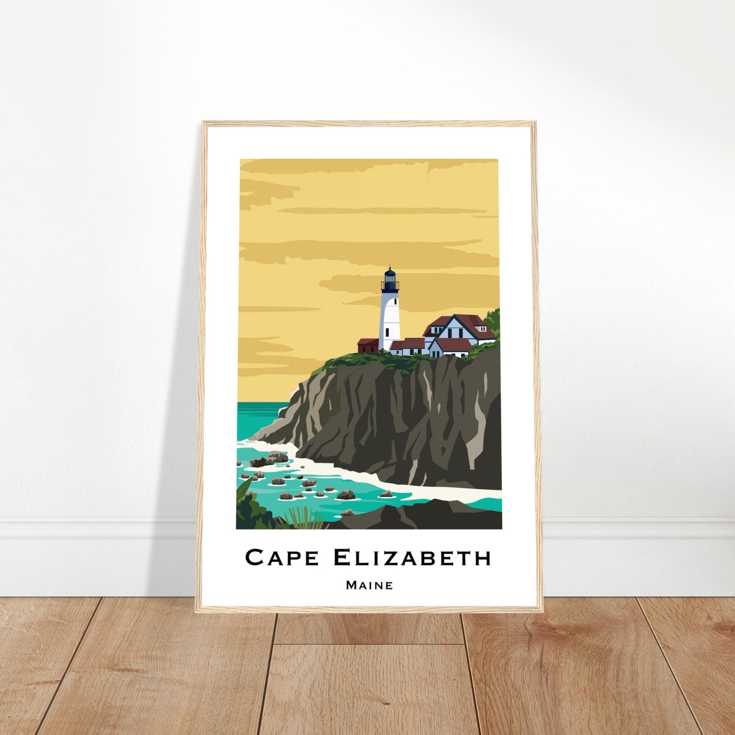 Portland, Maine - Cape Elizabeth Poster