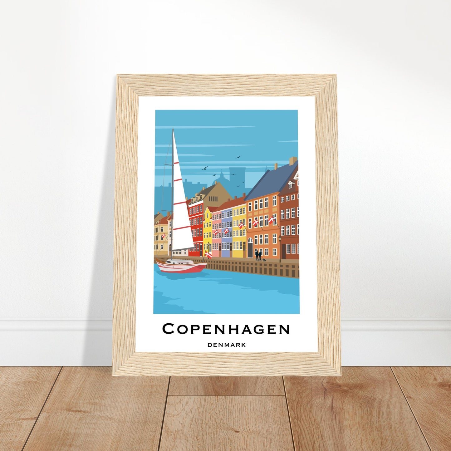 Copenhagen, Denmark - Nyhavn Poster