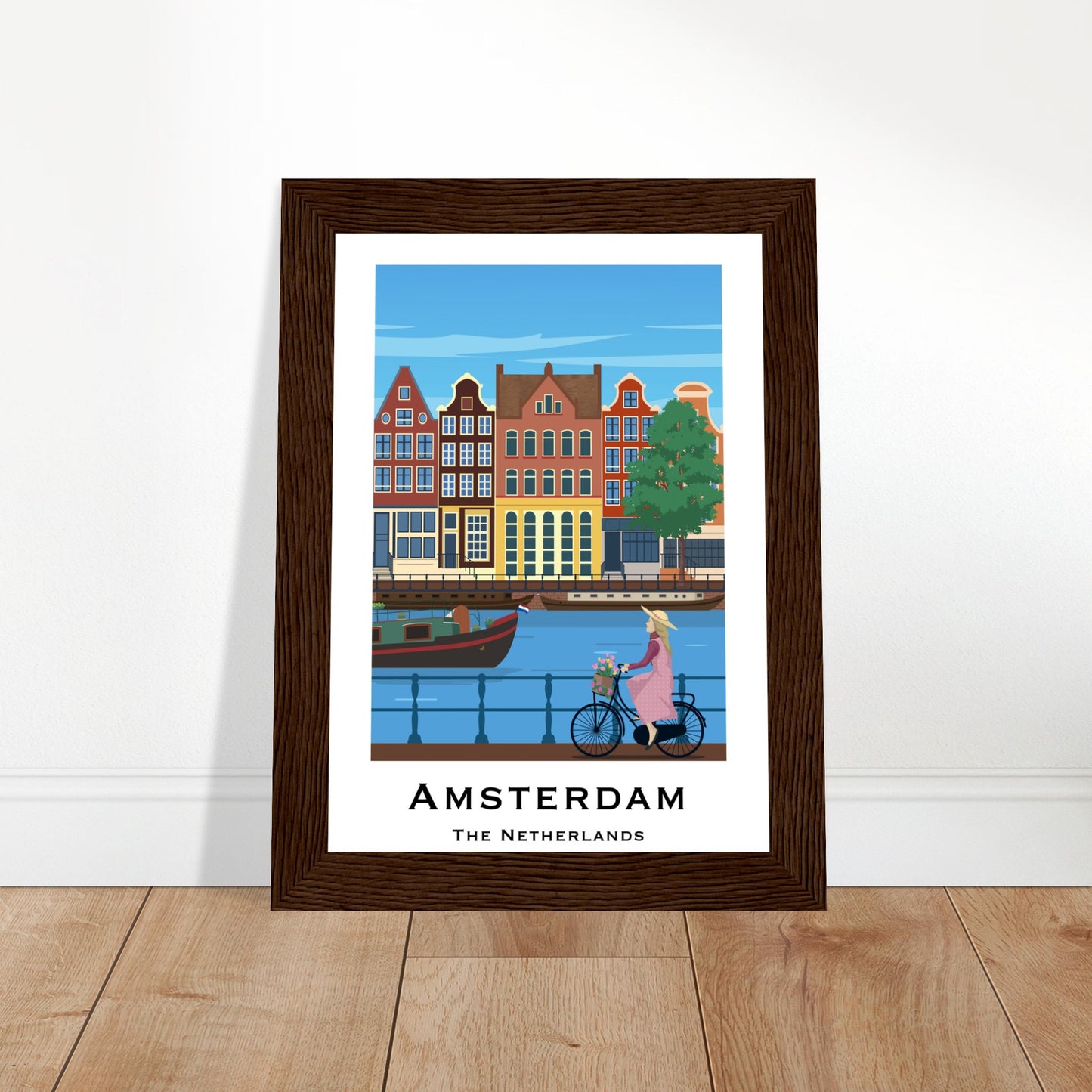 Amsterdam - Canals City Poster