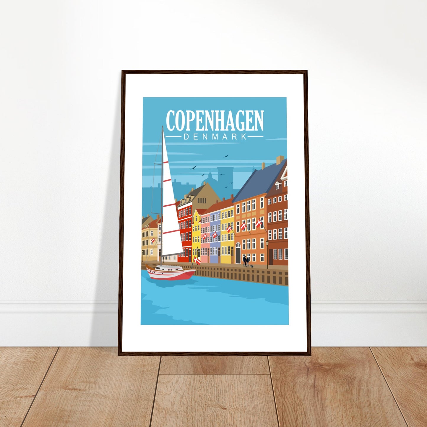 Copenhagen, Denmark - Nyhavn Poster