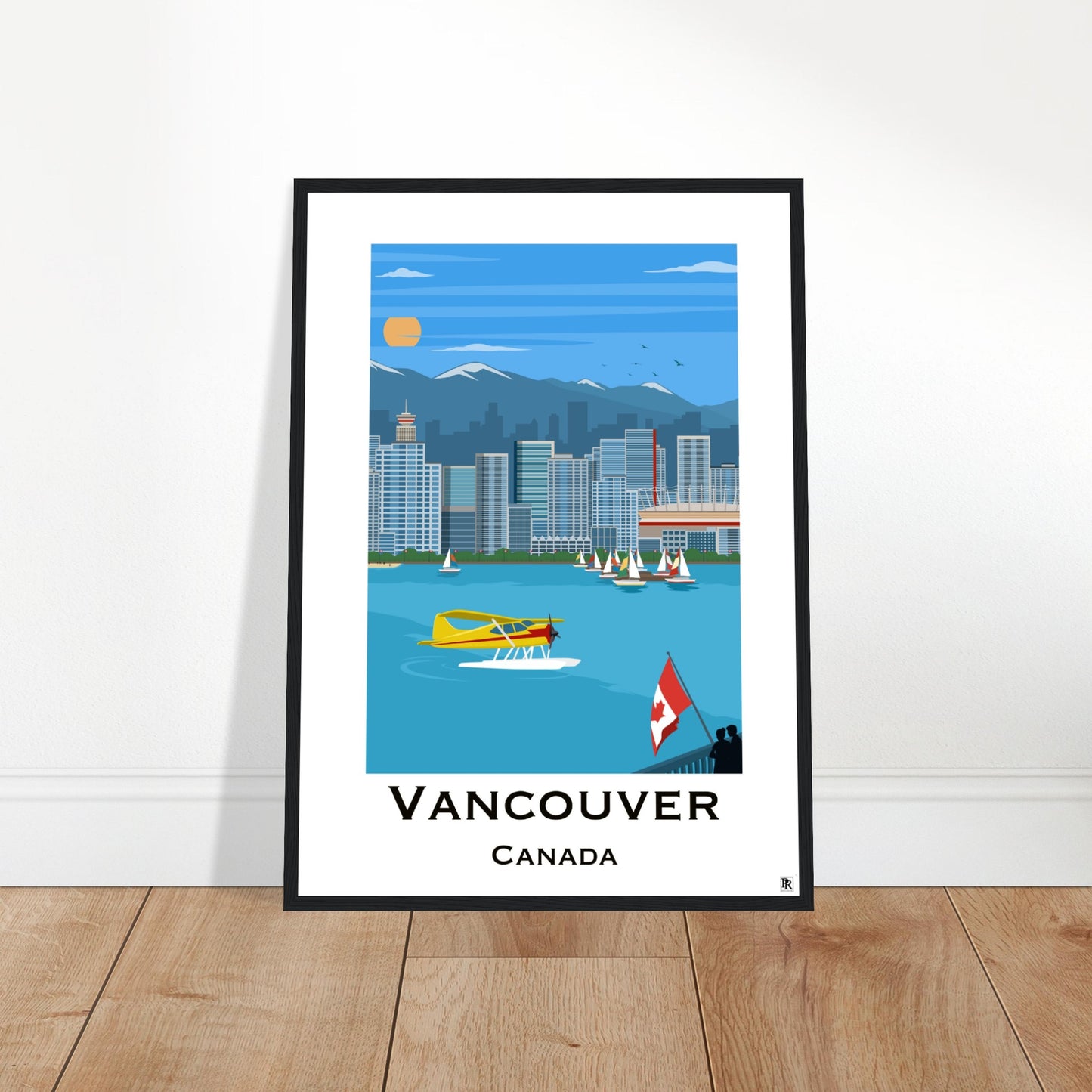 Vancouver, Canada - False Creek City Poster