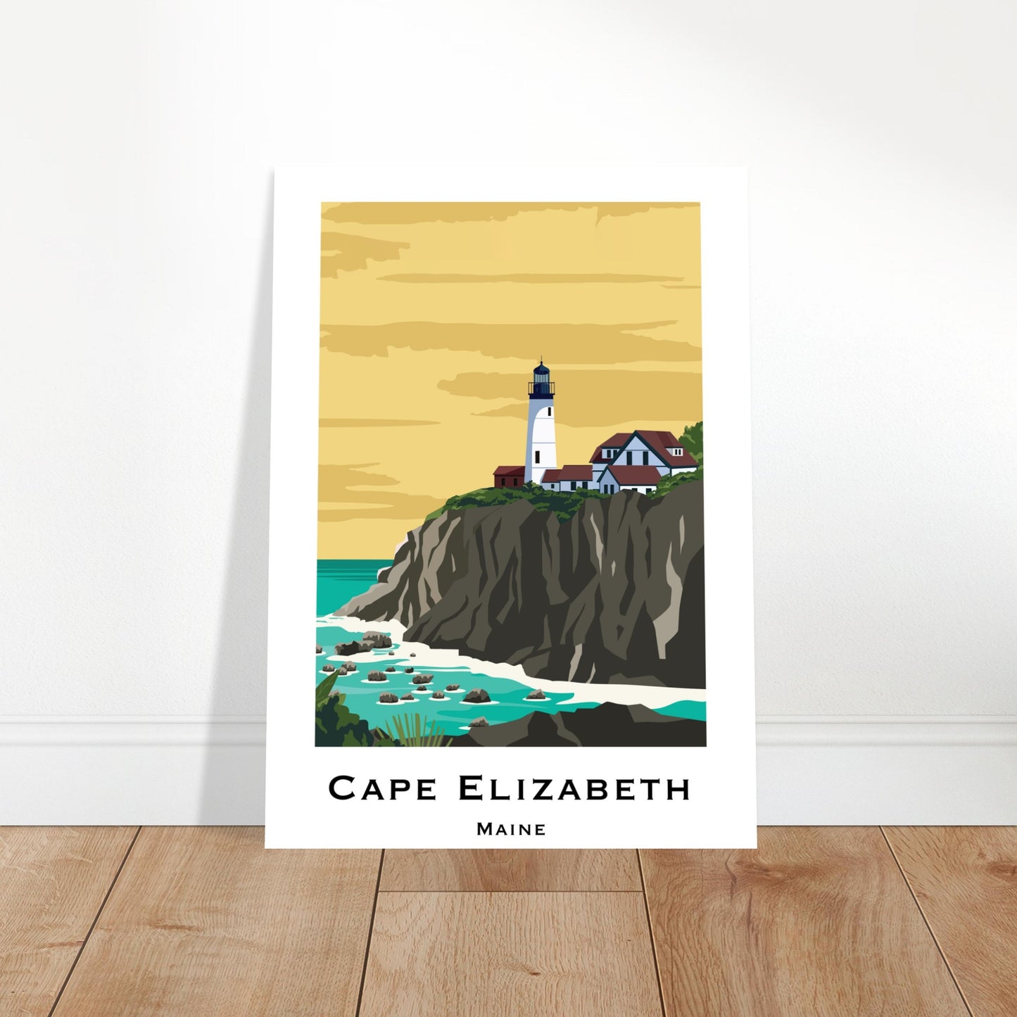 Portland, Maine - Cape Elizabeth Poster