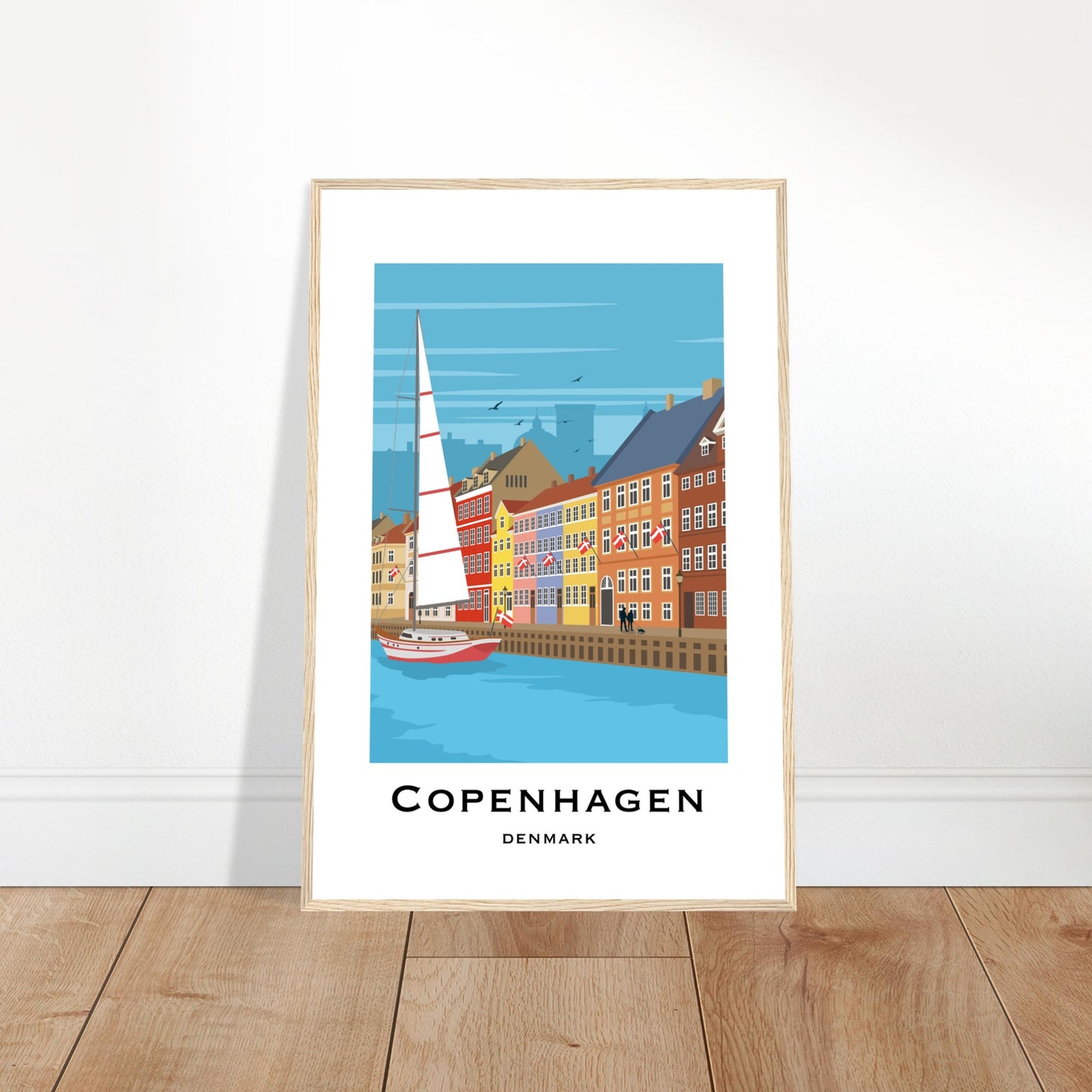 Copenhagen, Denmark - Nyhavn Poster