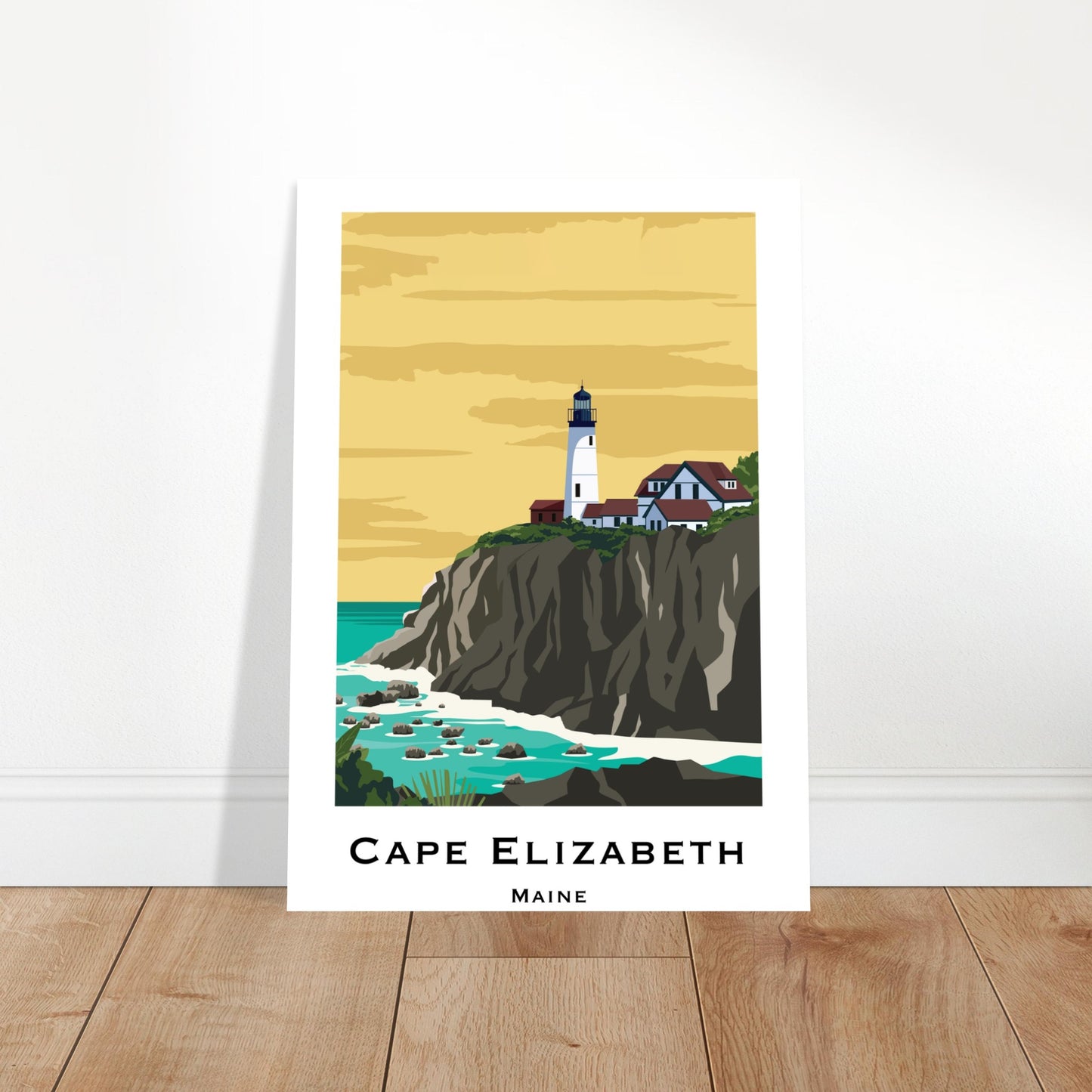 Portland, Maine - Cape Elizabeth Poster