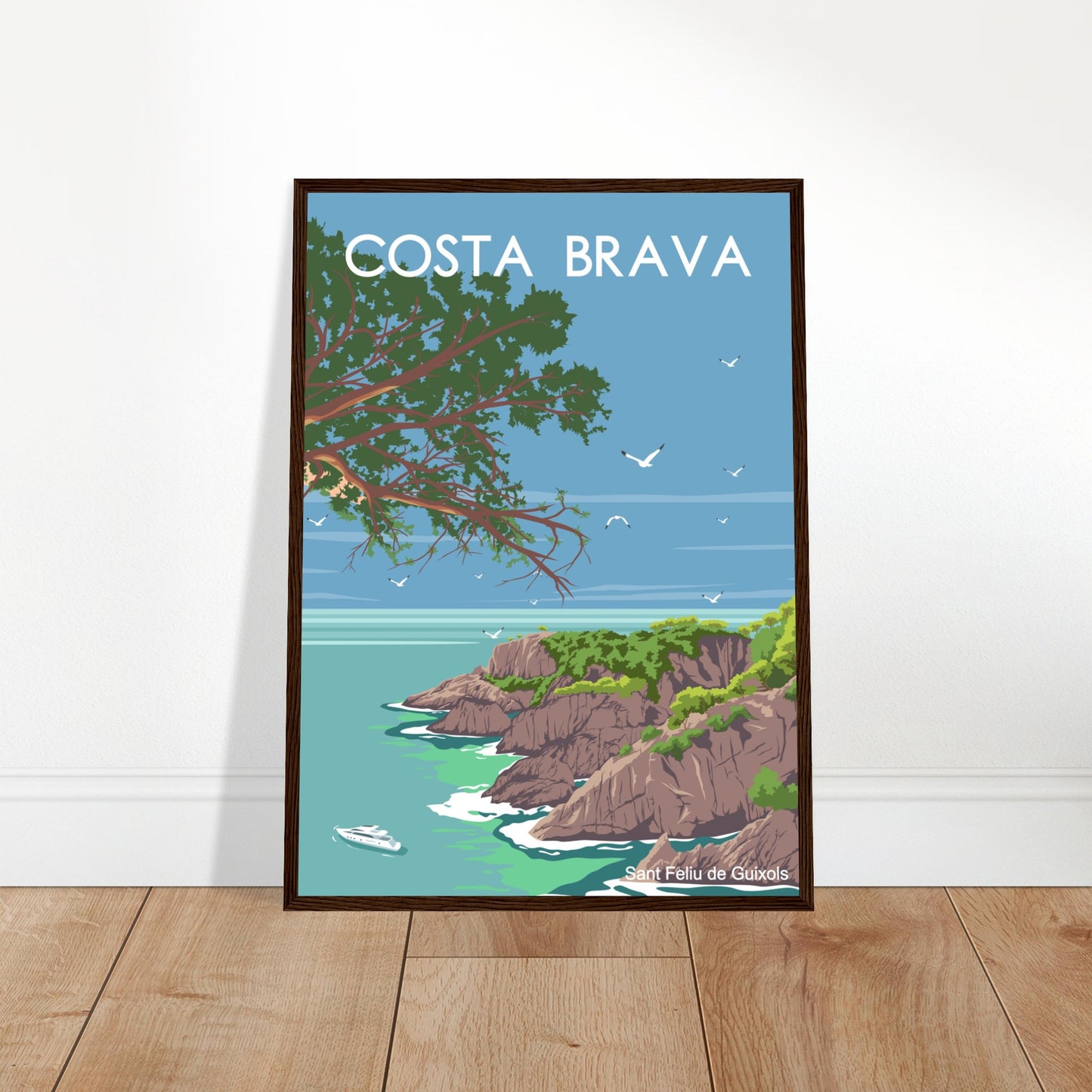 Sant Feliu de Guixols, Spain - Cala d'Ametller Poster