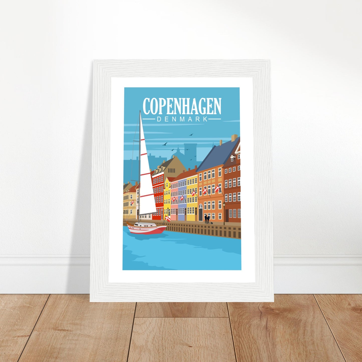 Copenhagen, Denmark - Nyhavn Poster