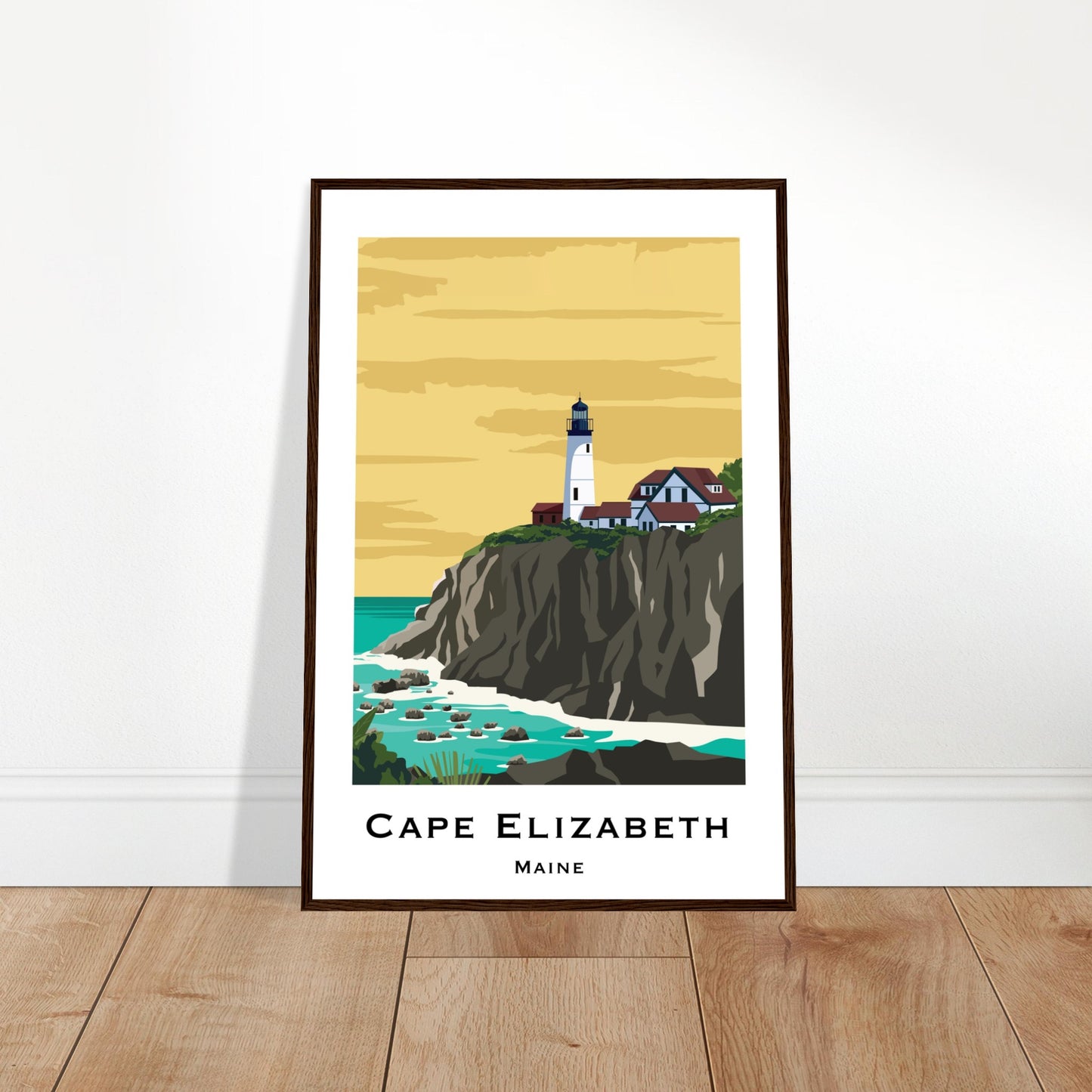 Portland, Maine - Cape Elizabeth Poster