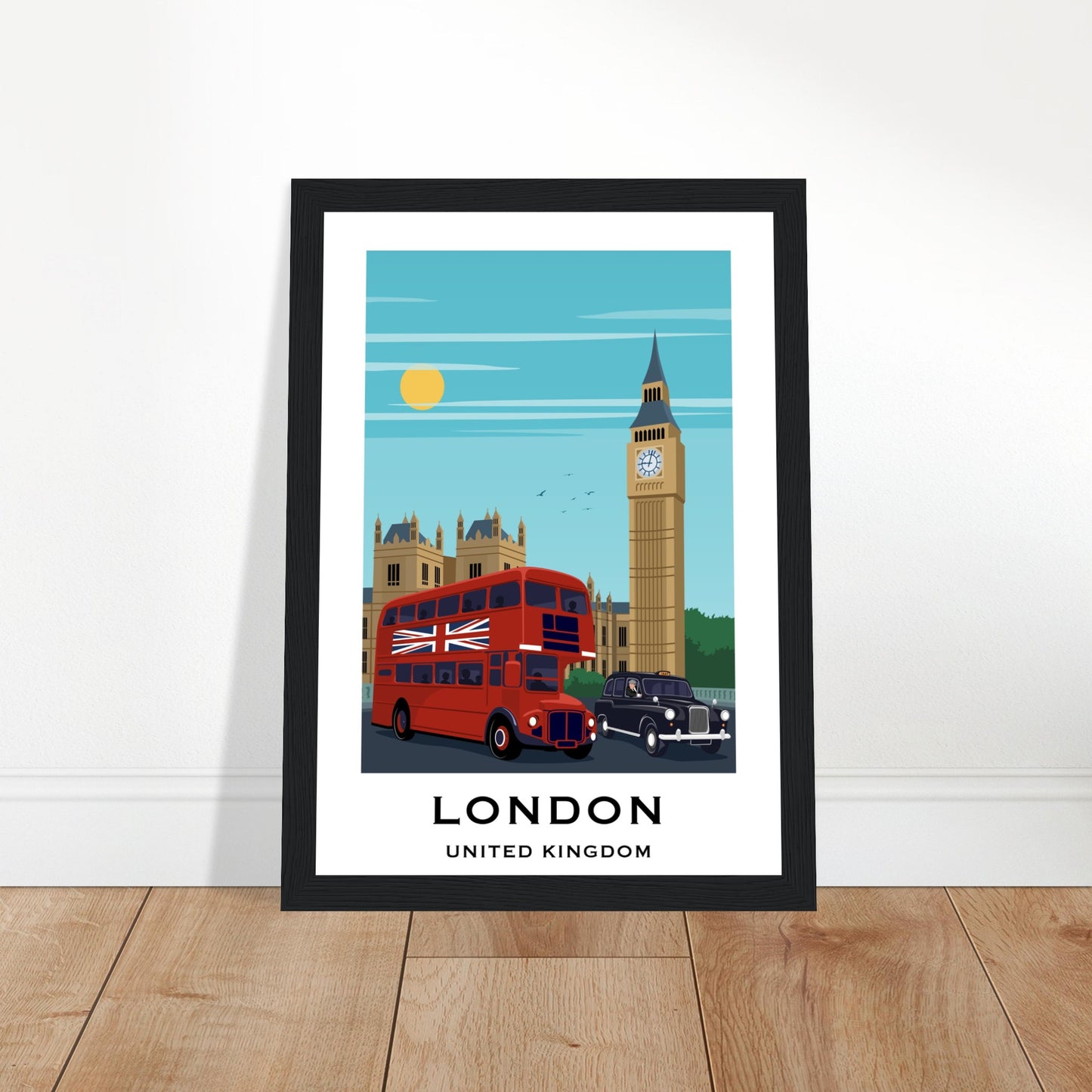 London, United Kingdom - Big Ben City Poster