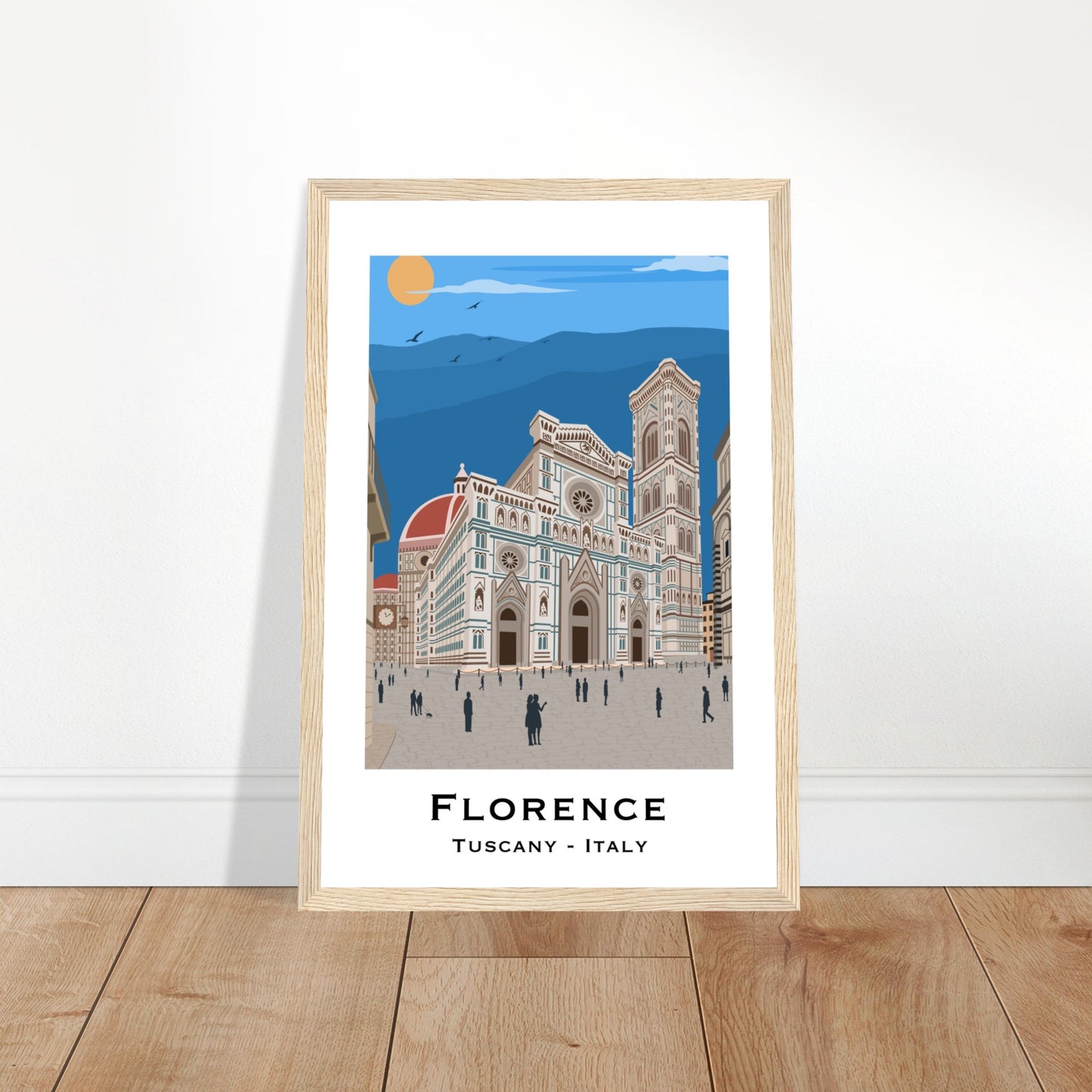 Florence, Italy - Duomo City Poster