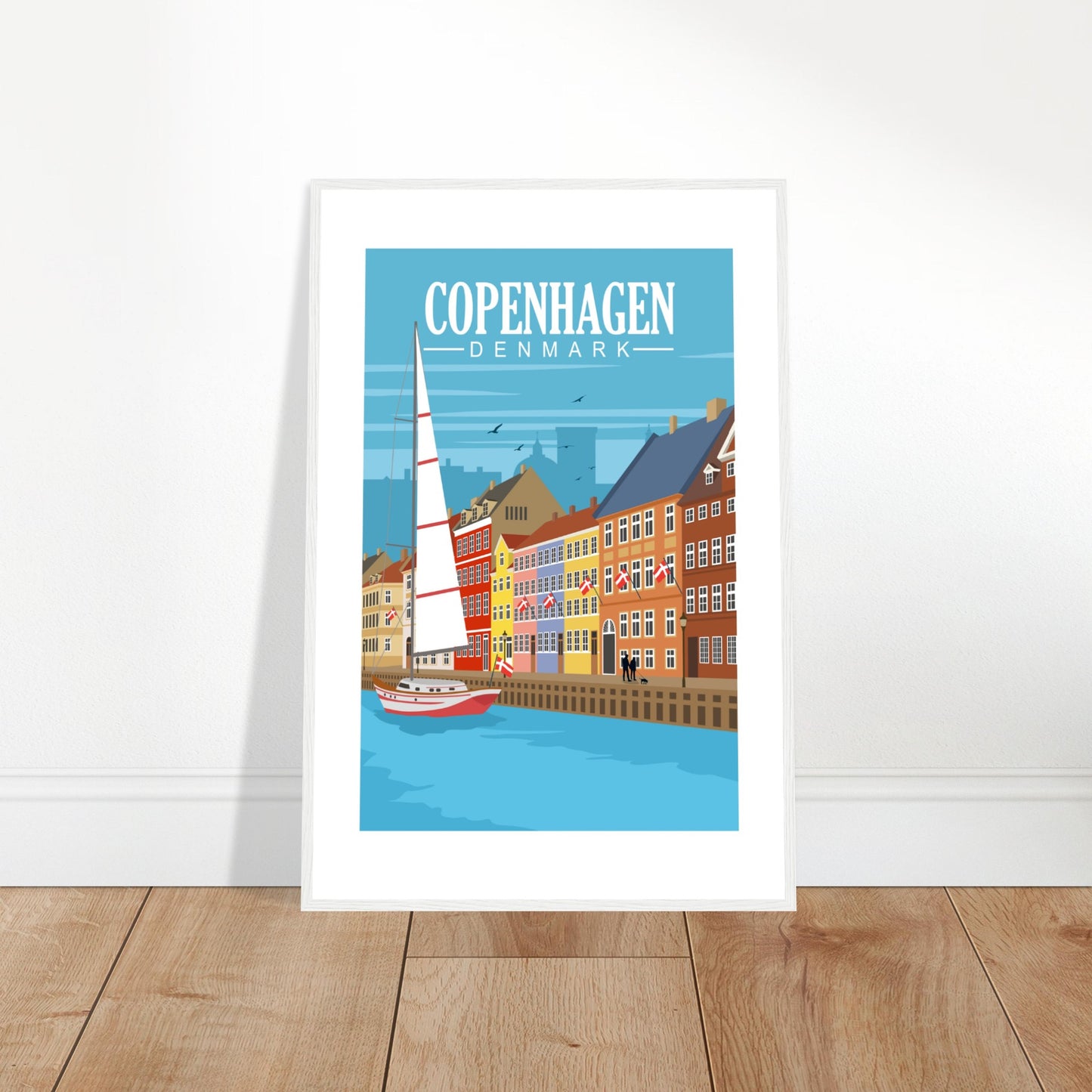 Copenhagen, Denmark - Nyhavn Poster