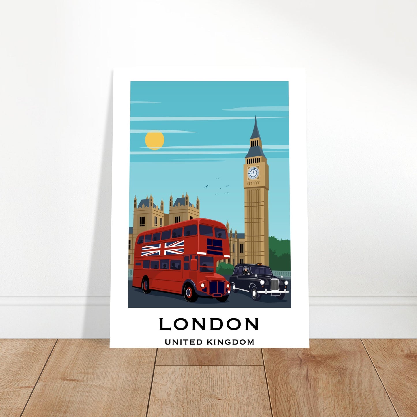 London, United Kingdom - Big Ben City Poster