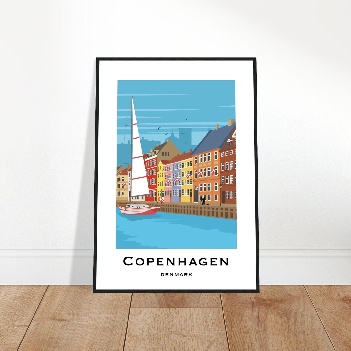 Copenhagen, Denmark - Nyhavn Poster