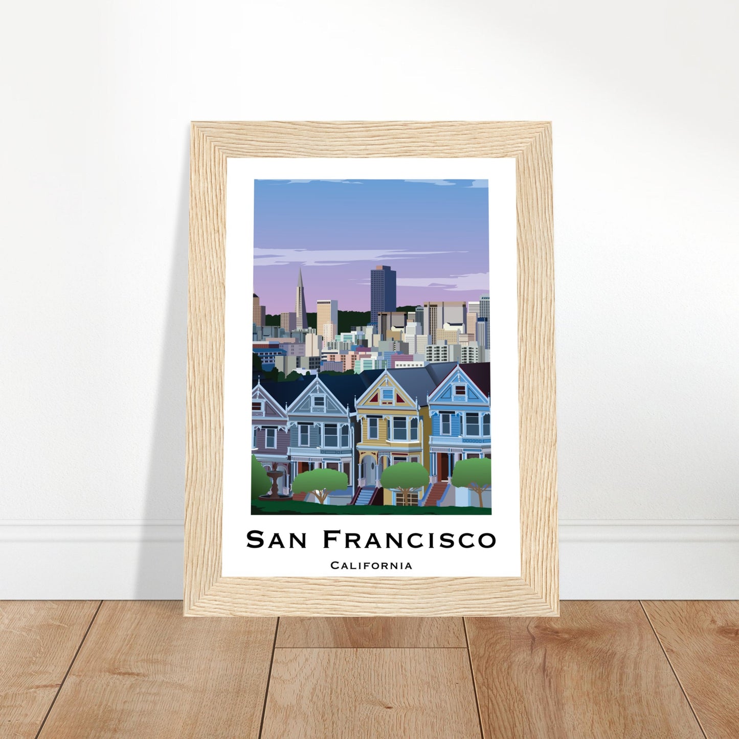 San Francisco, United States - Skyline City Poster