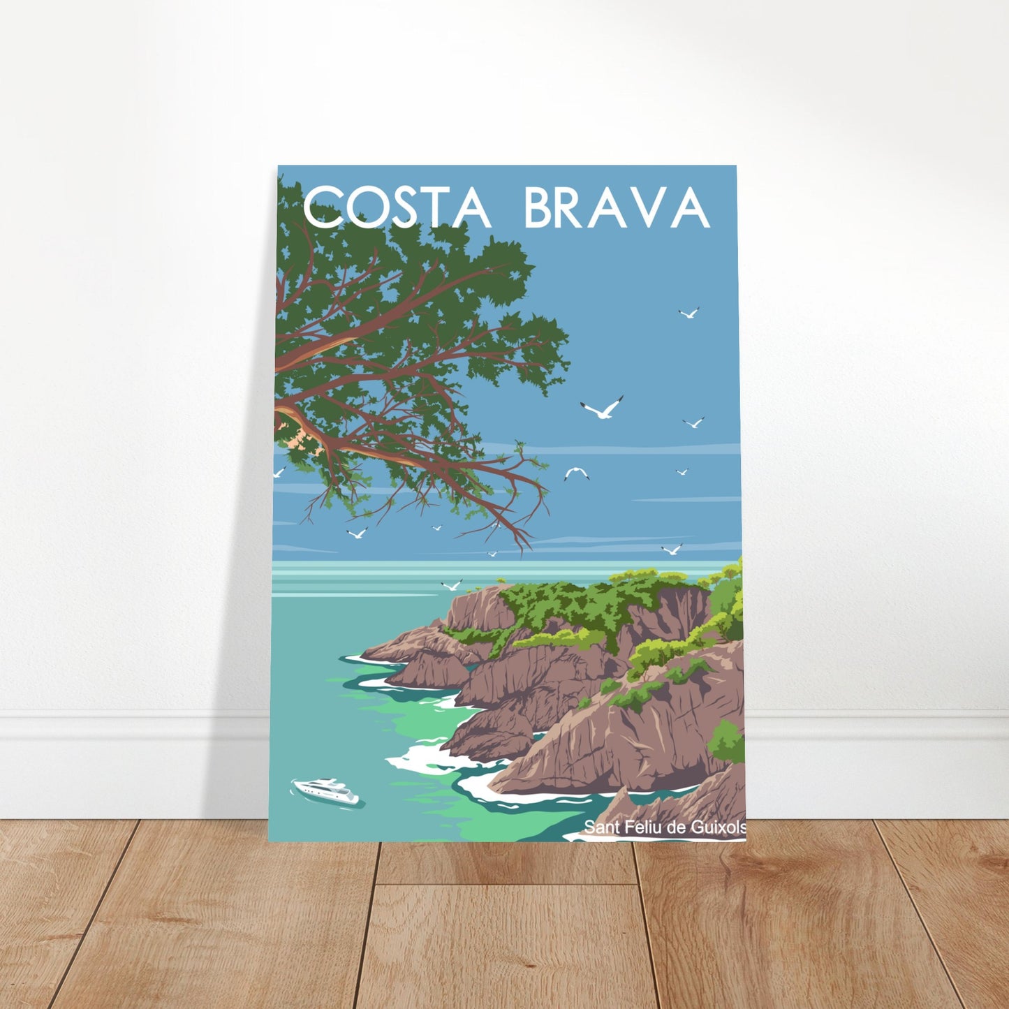 Sant Feliu de Guixols, Spain - Cala d'Ametller Poster