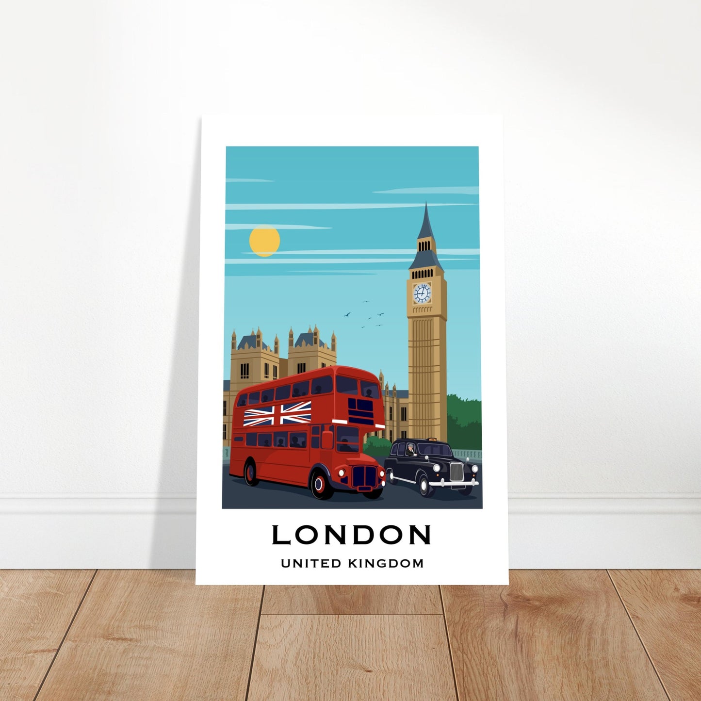 London, United Kingdom - Big Ben City Poster