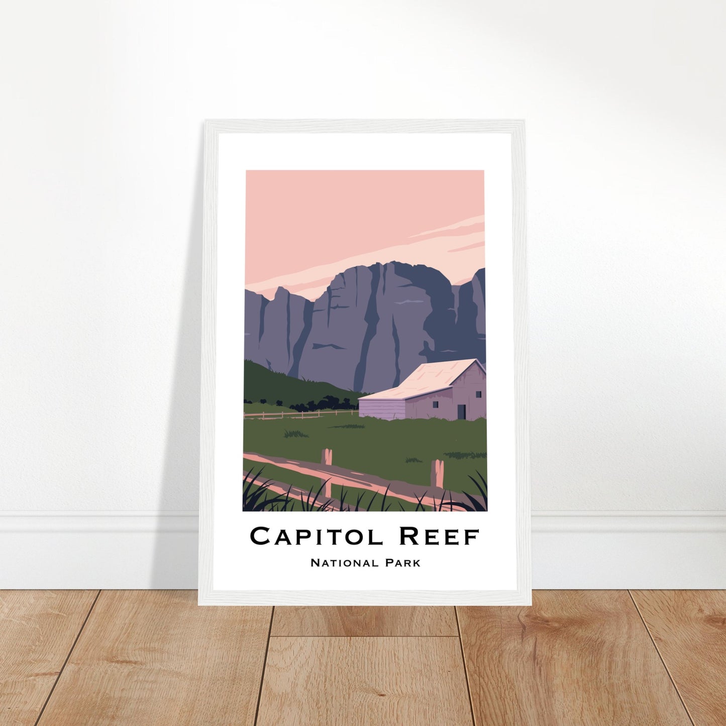 Capitol Reef National Park, Utah - National Park Poster