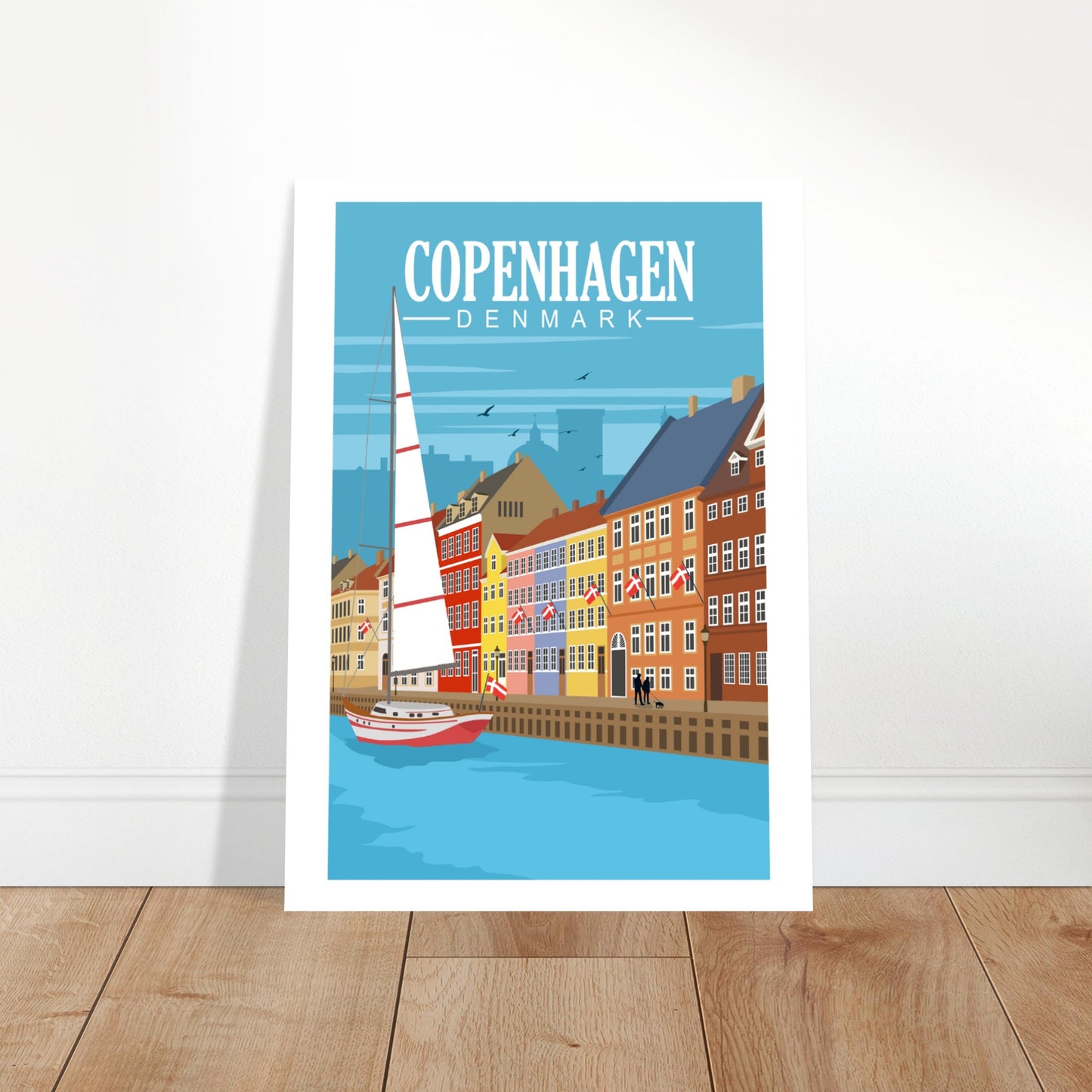 Copenhagen, Denmark - Nyhavn Poster