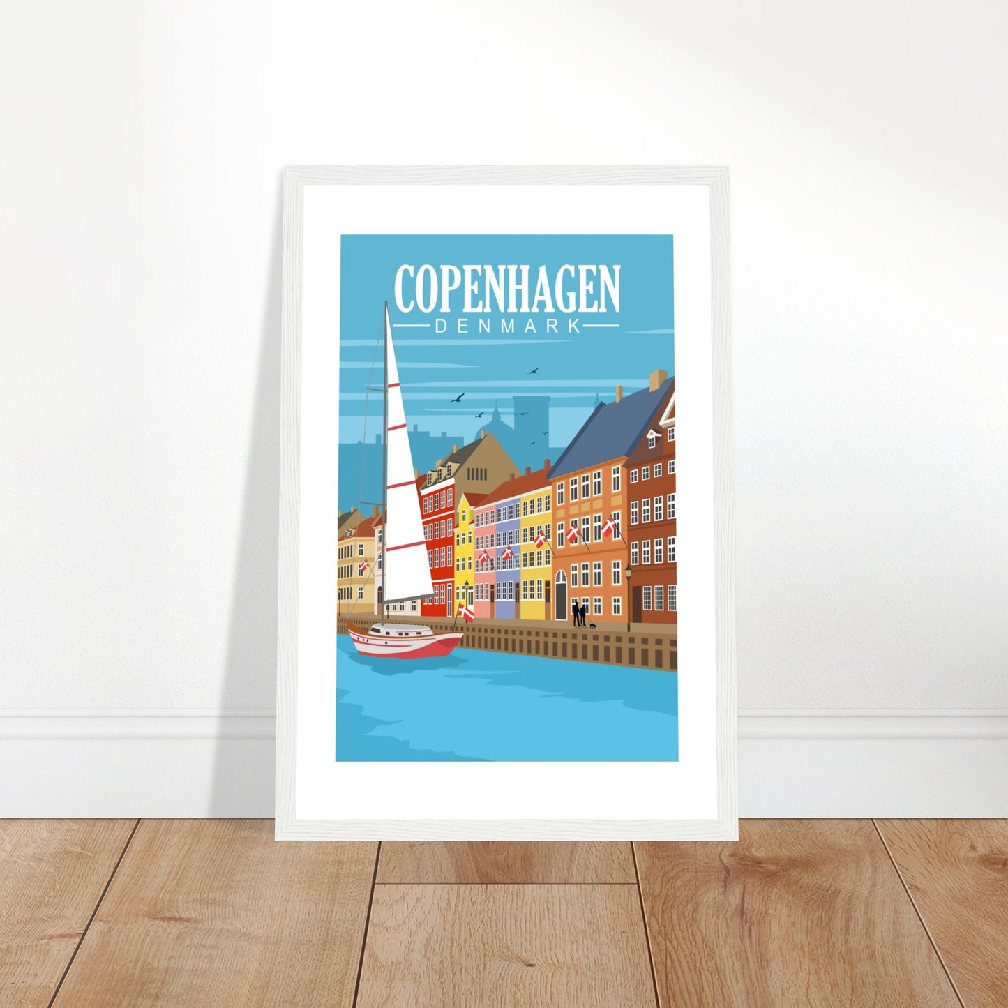 Copenhagen, Denmark - Nyhavn Poster