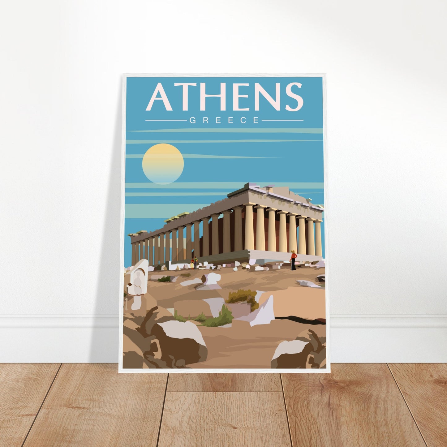 Athens, Greece - Parthenon City Poster