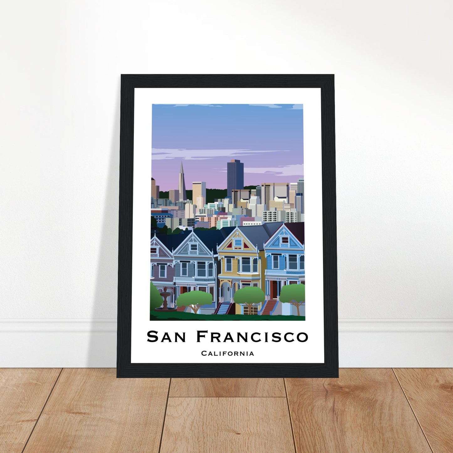 San Francisco, United States - Skyline City Poster