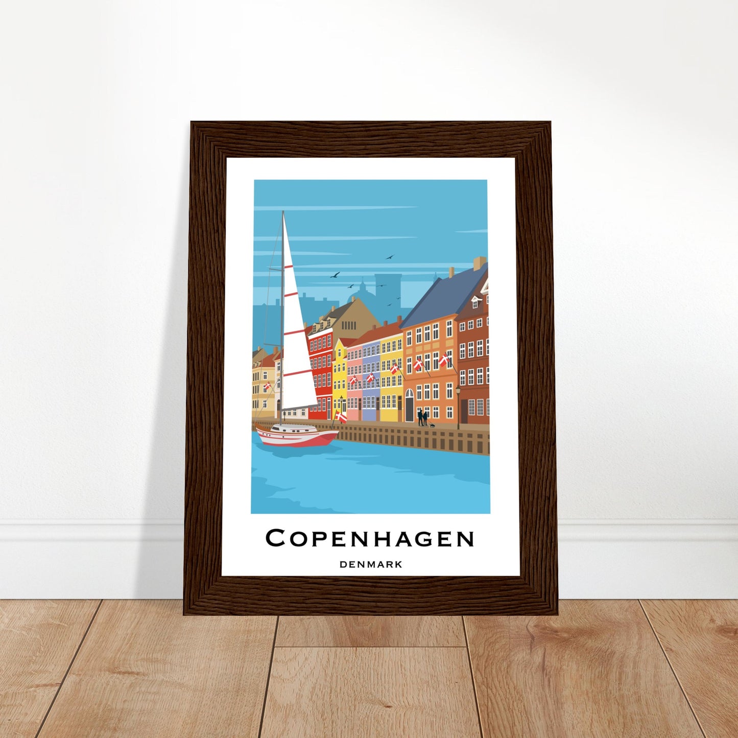 Copenhagen, Denmark - Nyhavn Poster