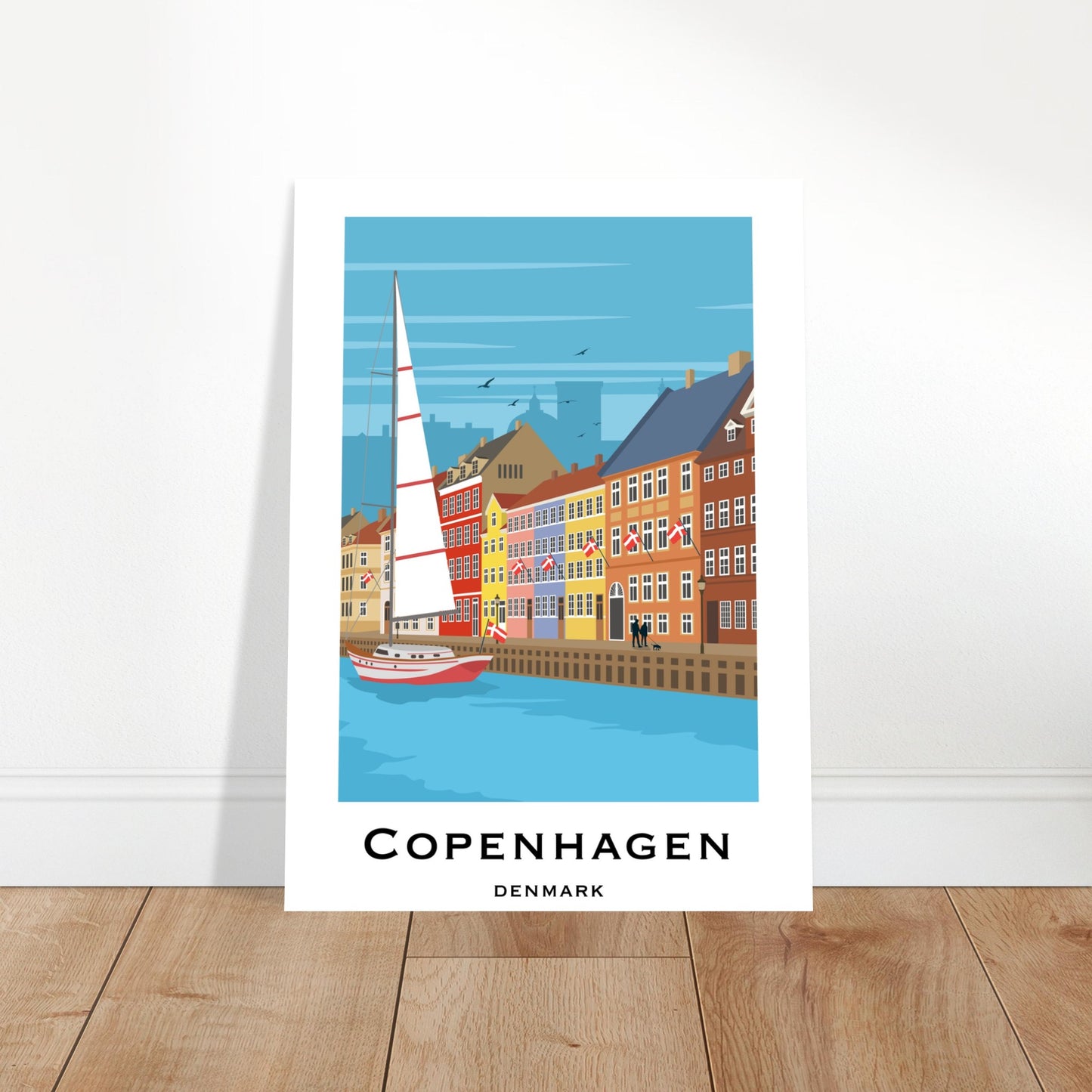 Copenhagen, Denmark - Nyhavn Poster