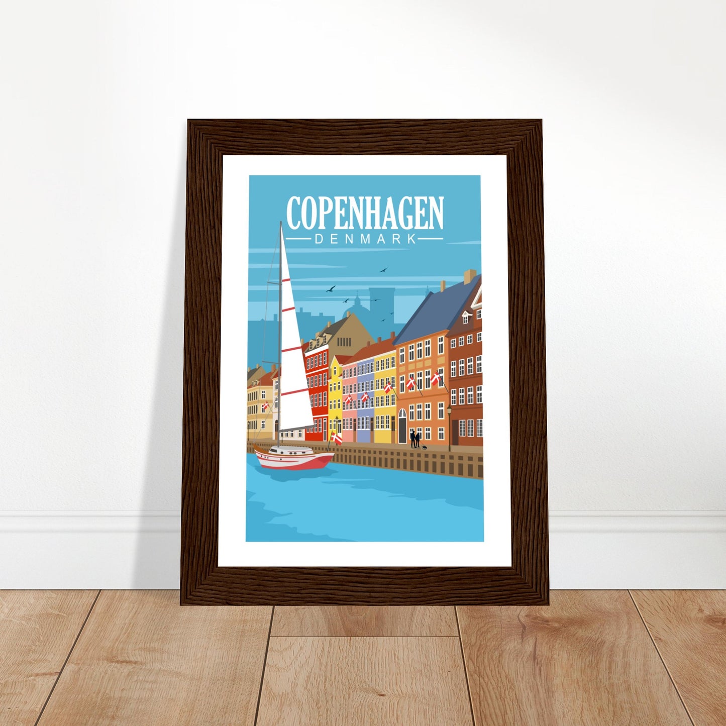 Copenhagen, Denmark - Nyhavn Poster