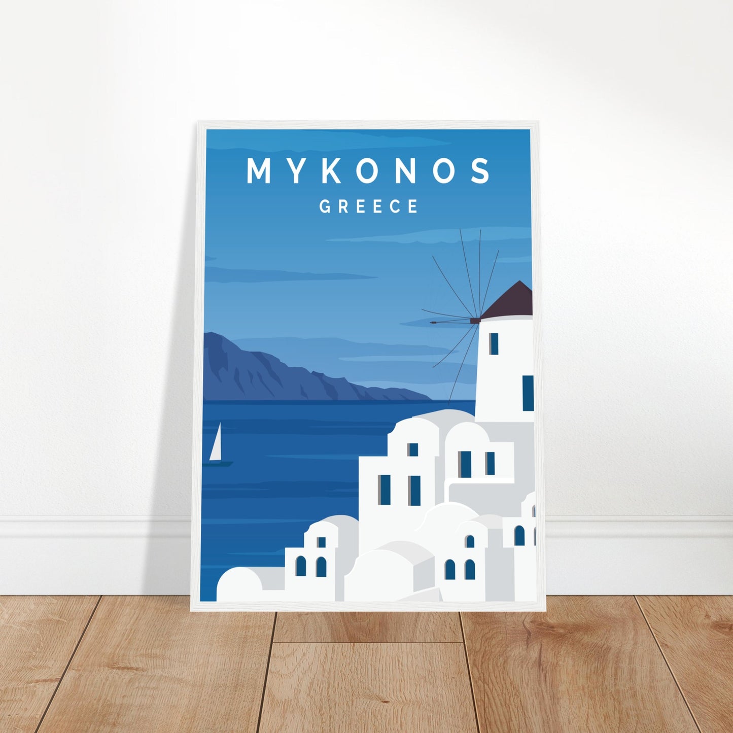 Mykonos - Greece - Poster