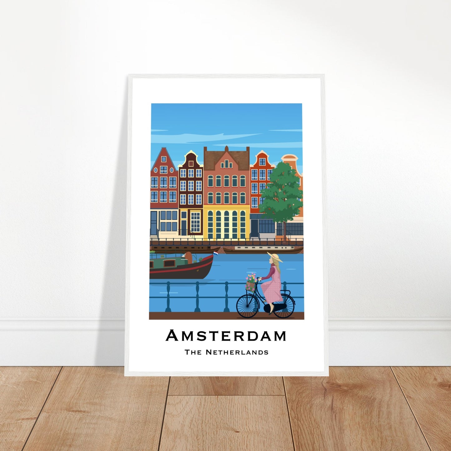 Amsterdam - Canals City Poster